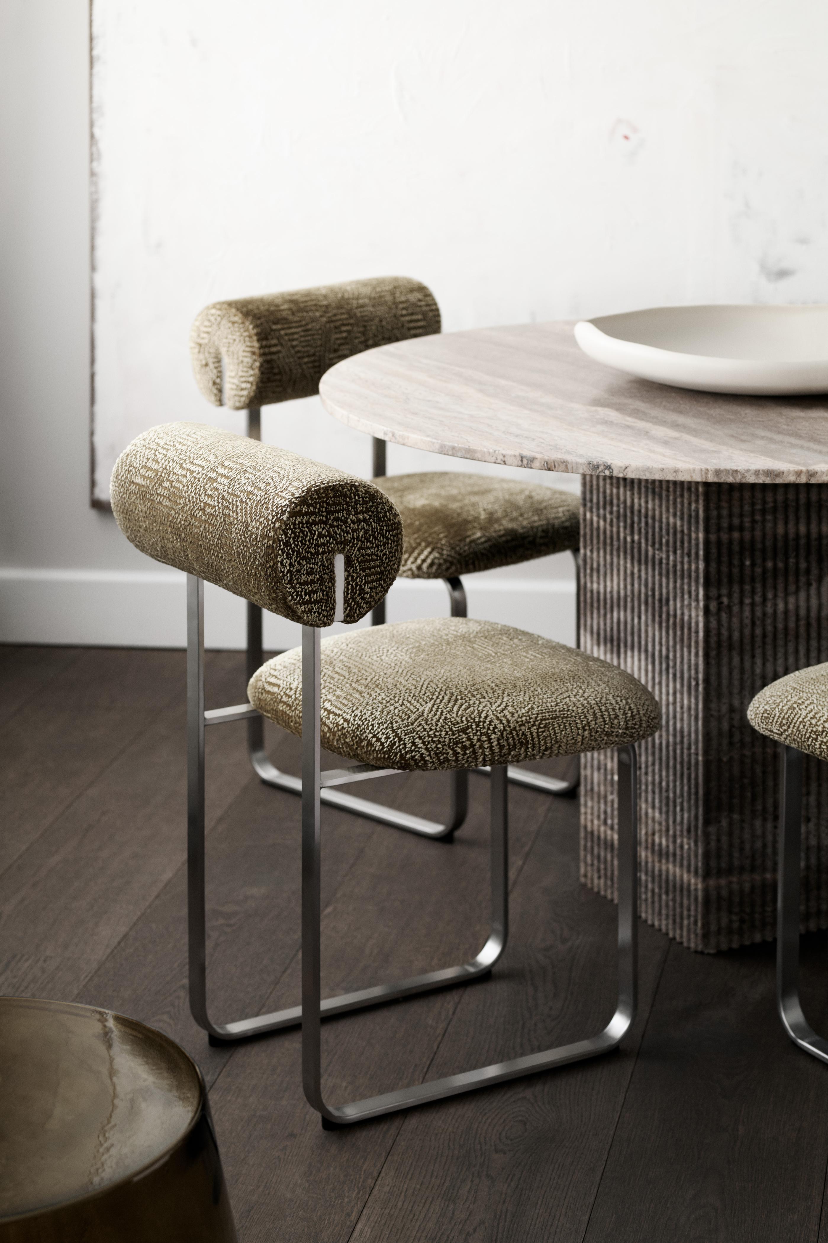 Runder Tisch SOHO Travertin