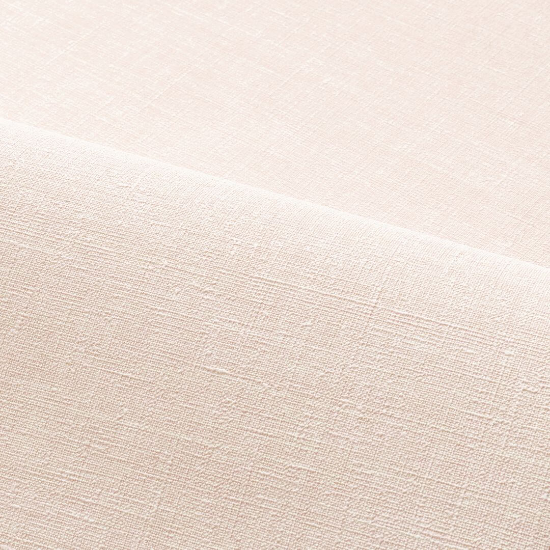 Strukturtapete, die leinenähnliches Gewebe imitiert SHINOK - POUDRE pudriges Rosa