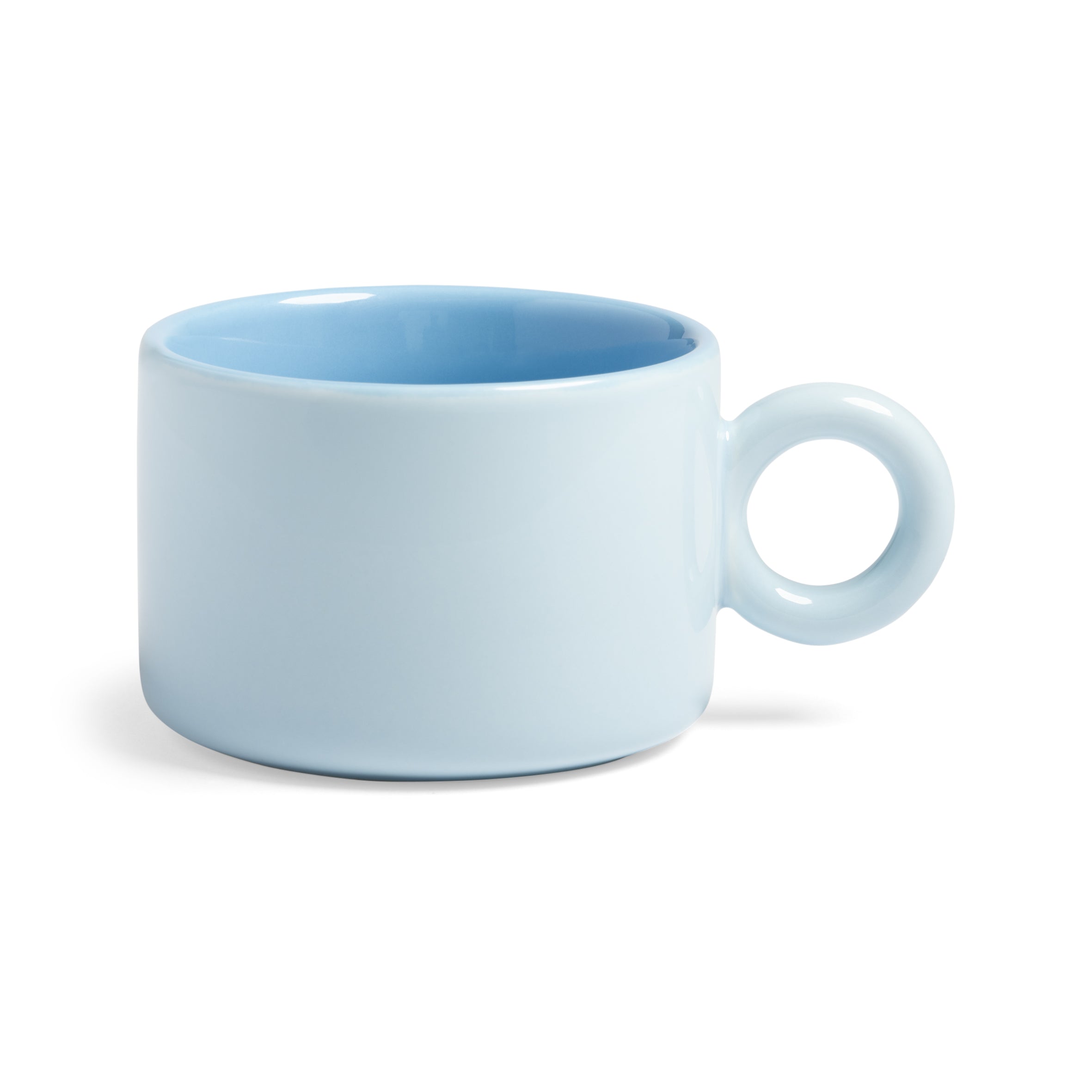 Set von Tassen CHIQUITO blaue Porzellan