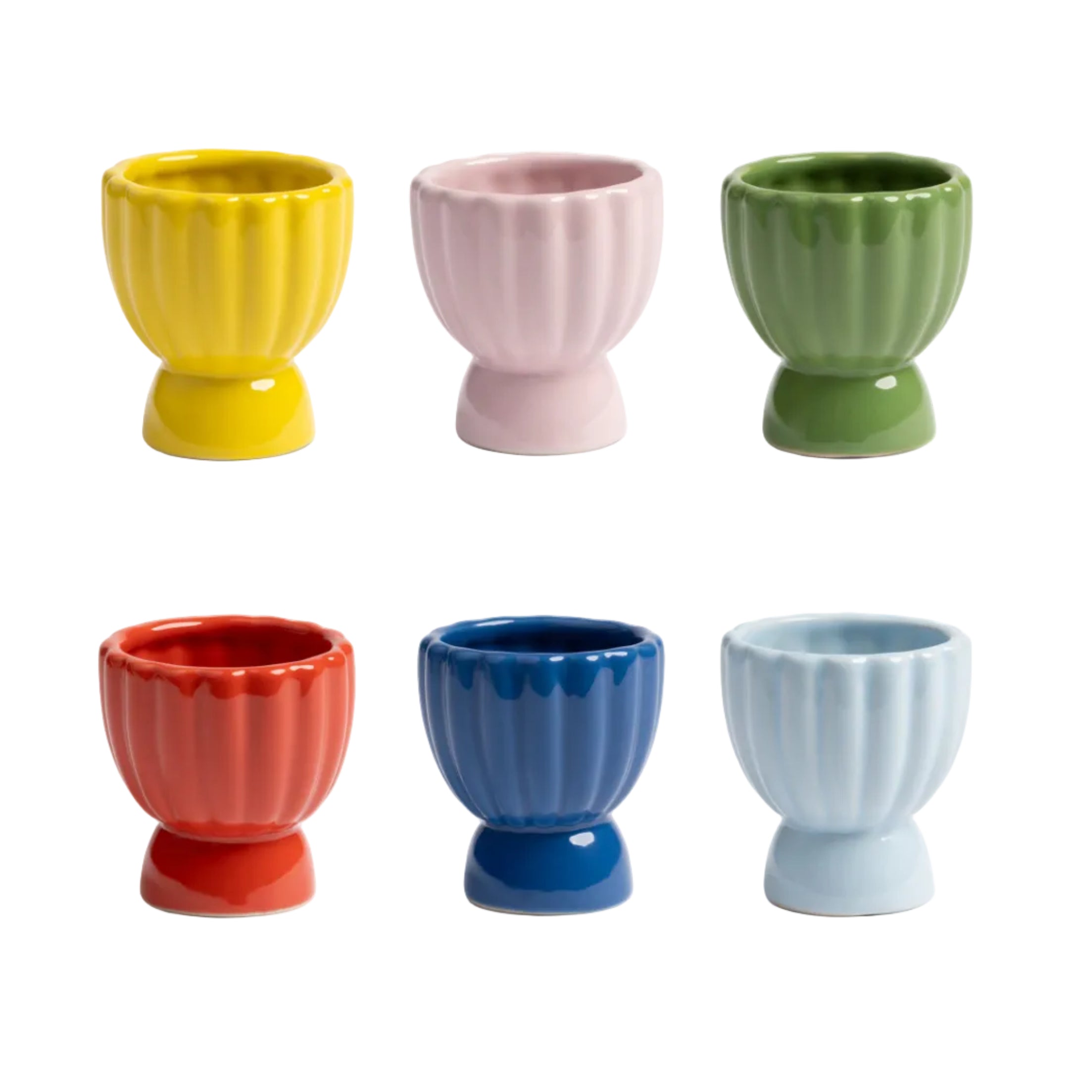 Colorful TUBE Egg Cup Set