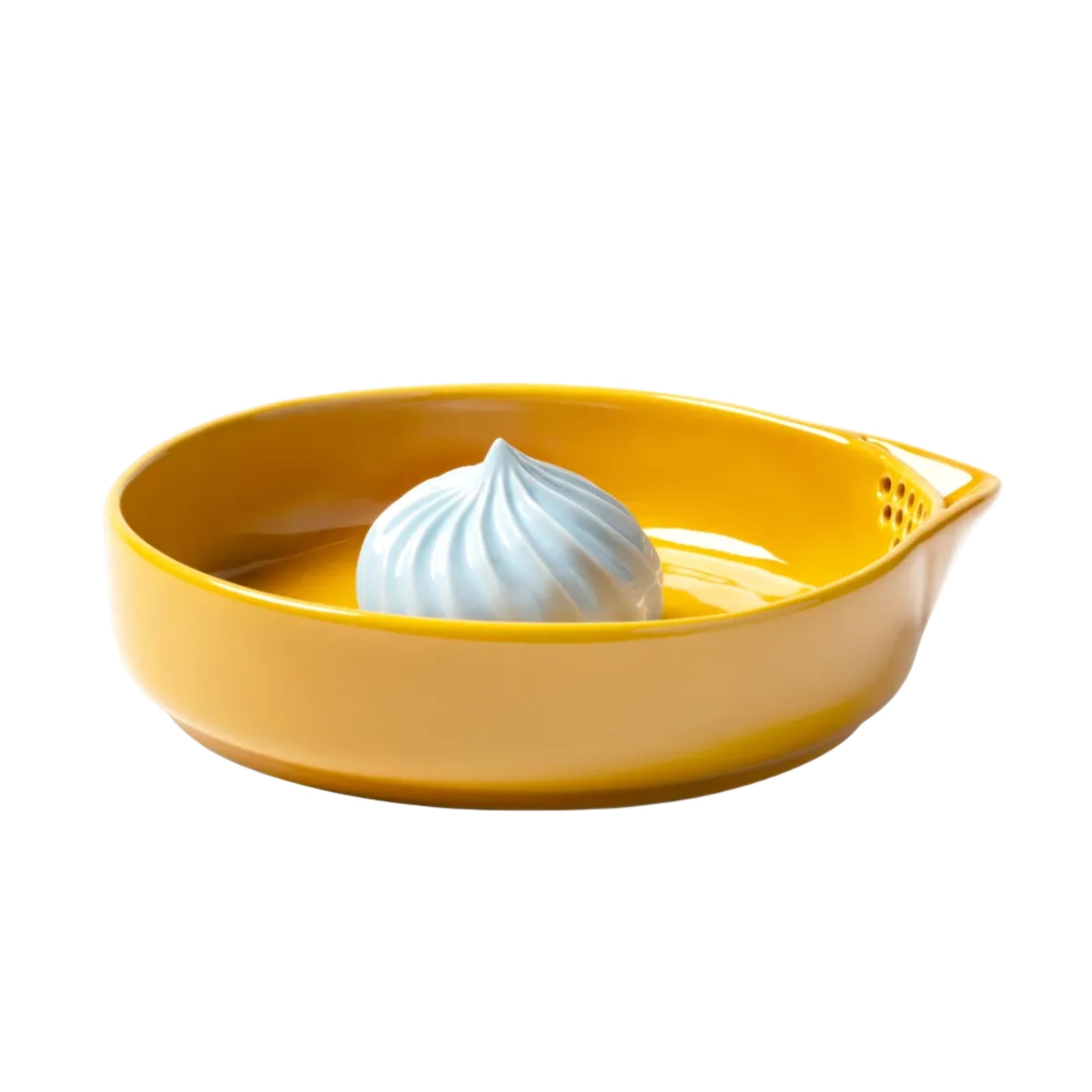 PUDDING Citrus Juicer Orange with Blue