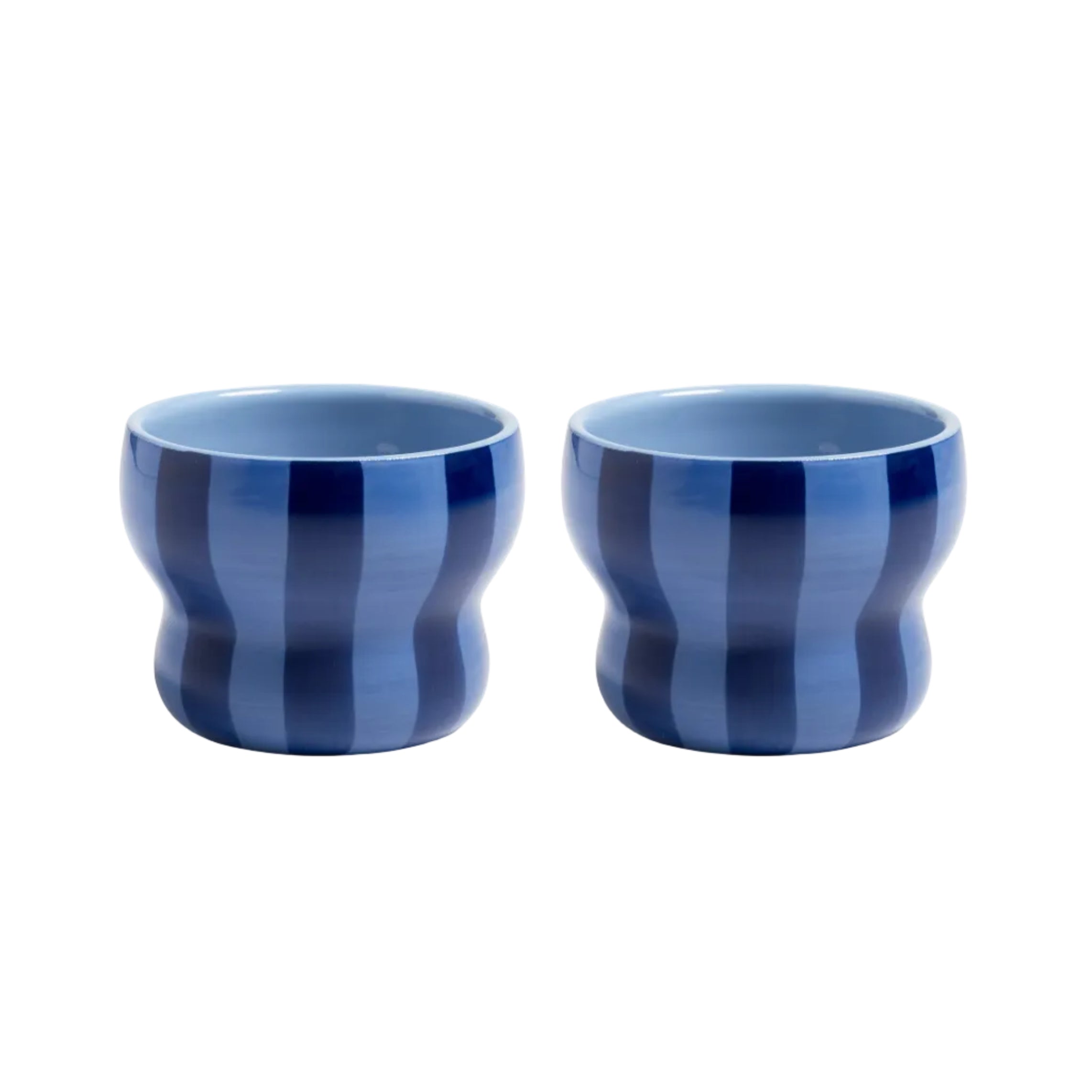 Set von Tassen CIRCUS blau