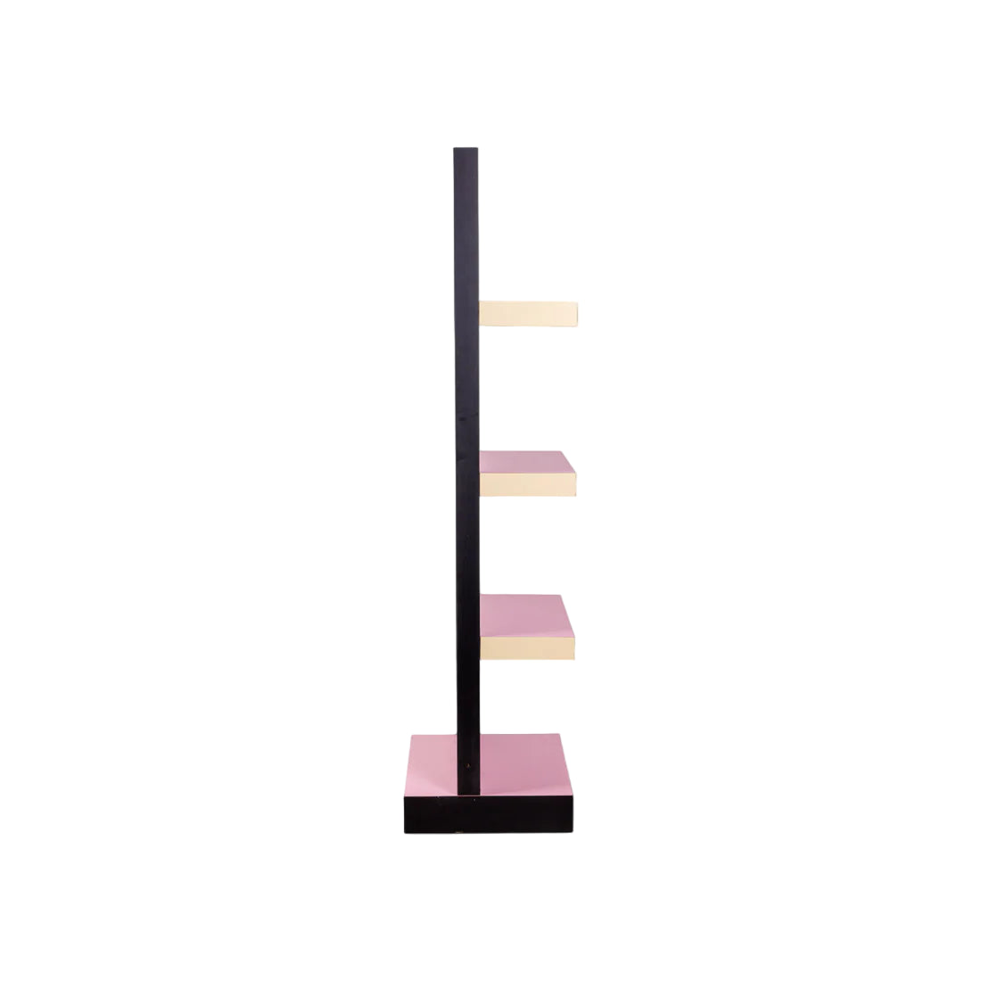Regal SUPERSHELF TERRAZZO weiß mit Gelb und Rosa