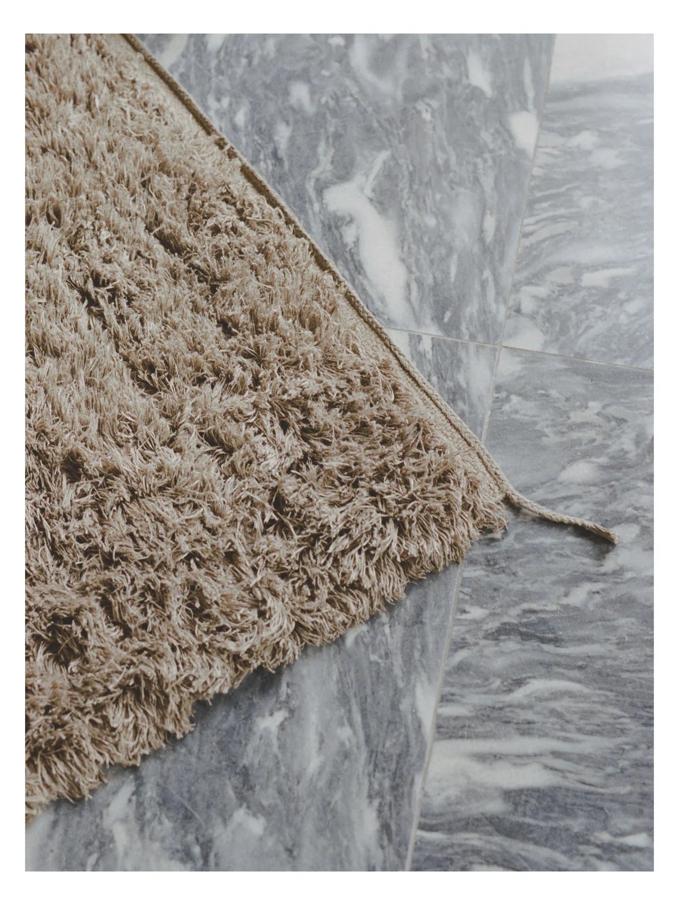Teppich LUMINARY SUN beige mit langem Flor
