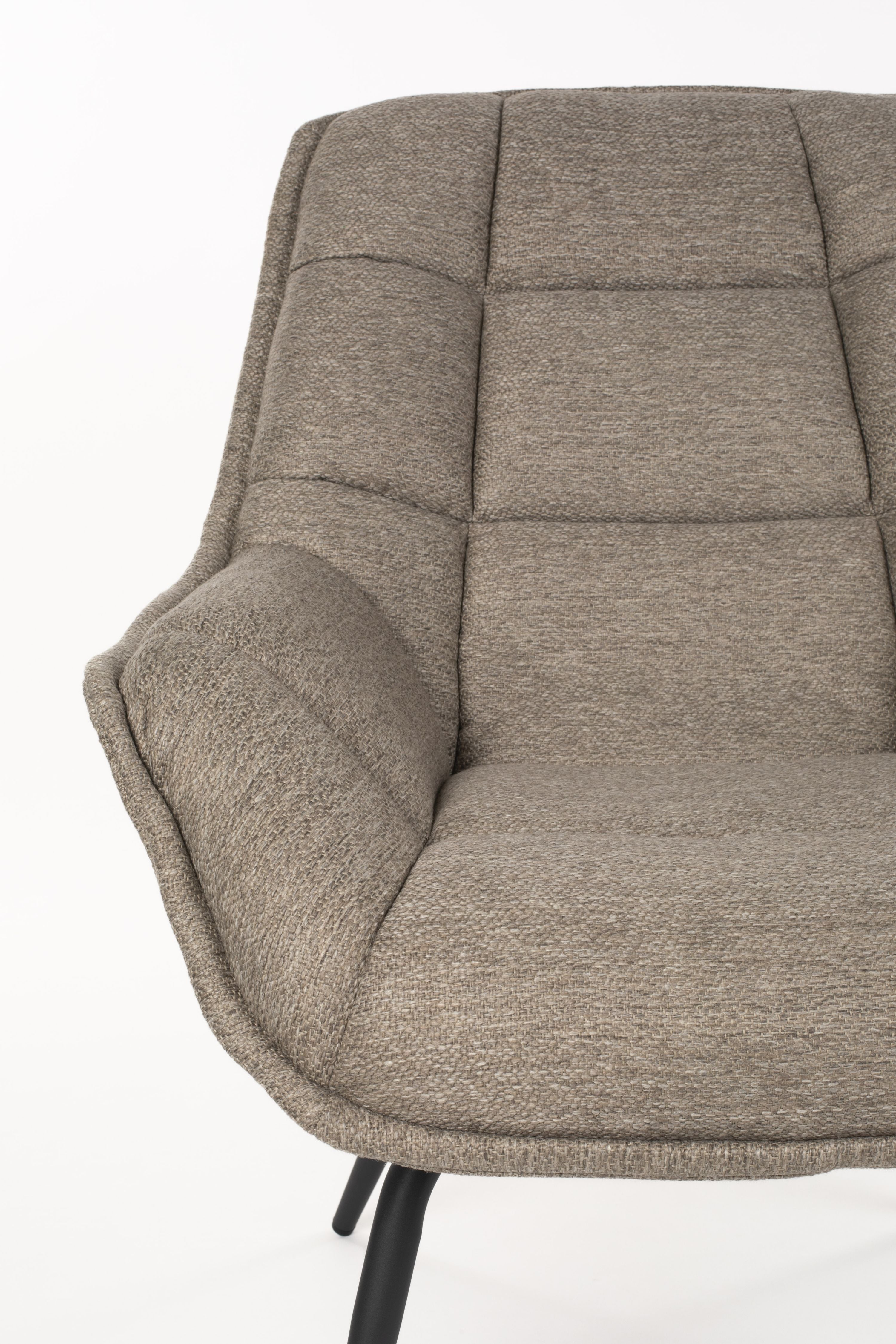 Fotel THOMAS brązowy – White Label Living