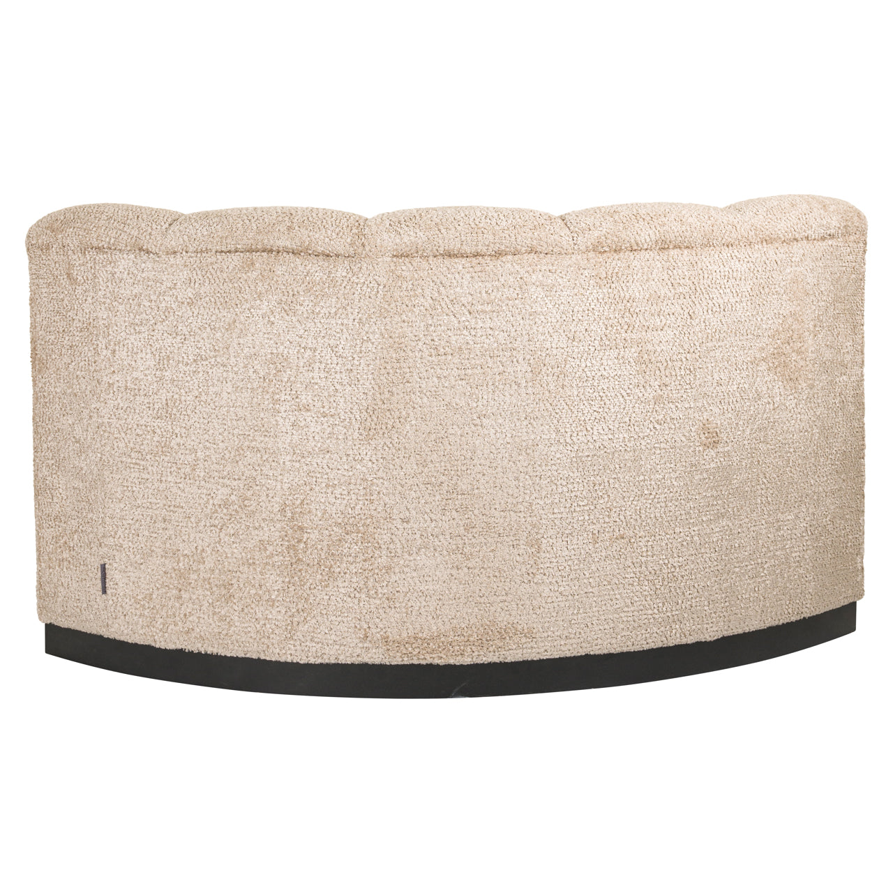 HILLPARK Corner Sofa - Rounded Beige Central Element