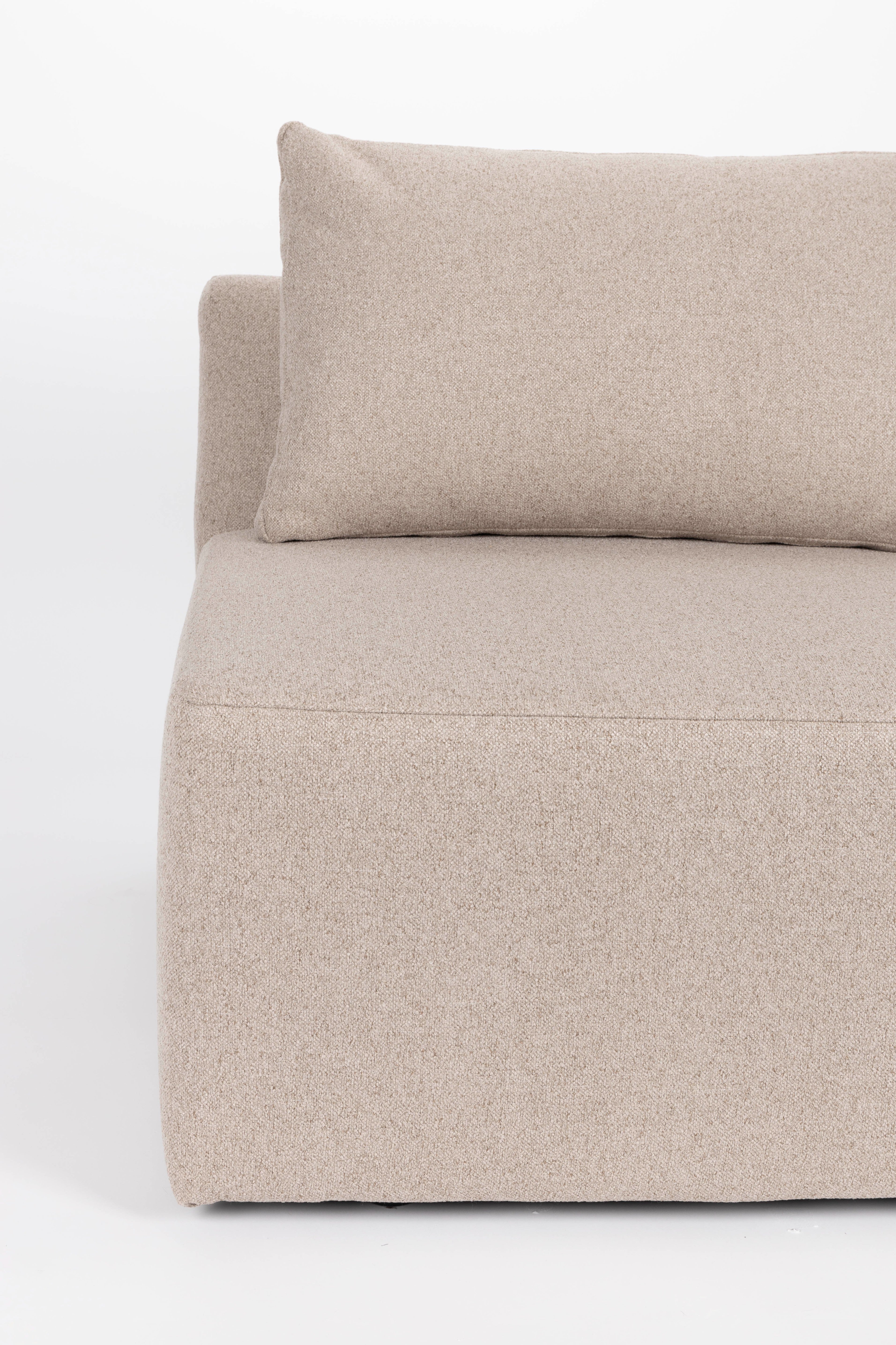 PROSPER modular sofa - central element cappuccino