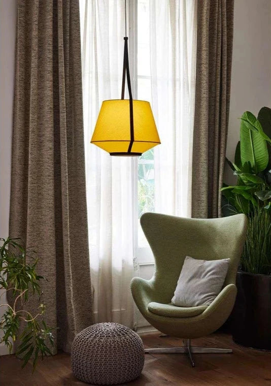 Lampa wisząca CARRIE żółty – Forestier