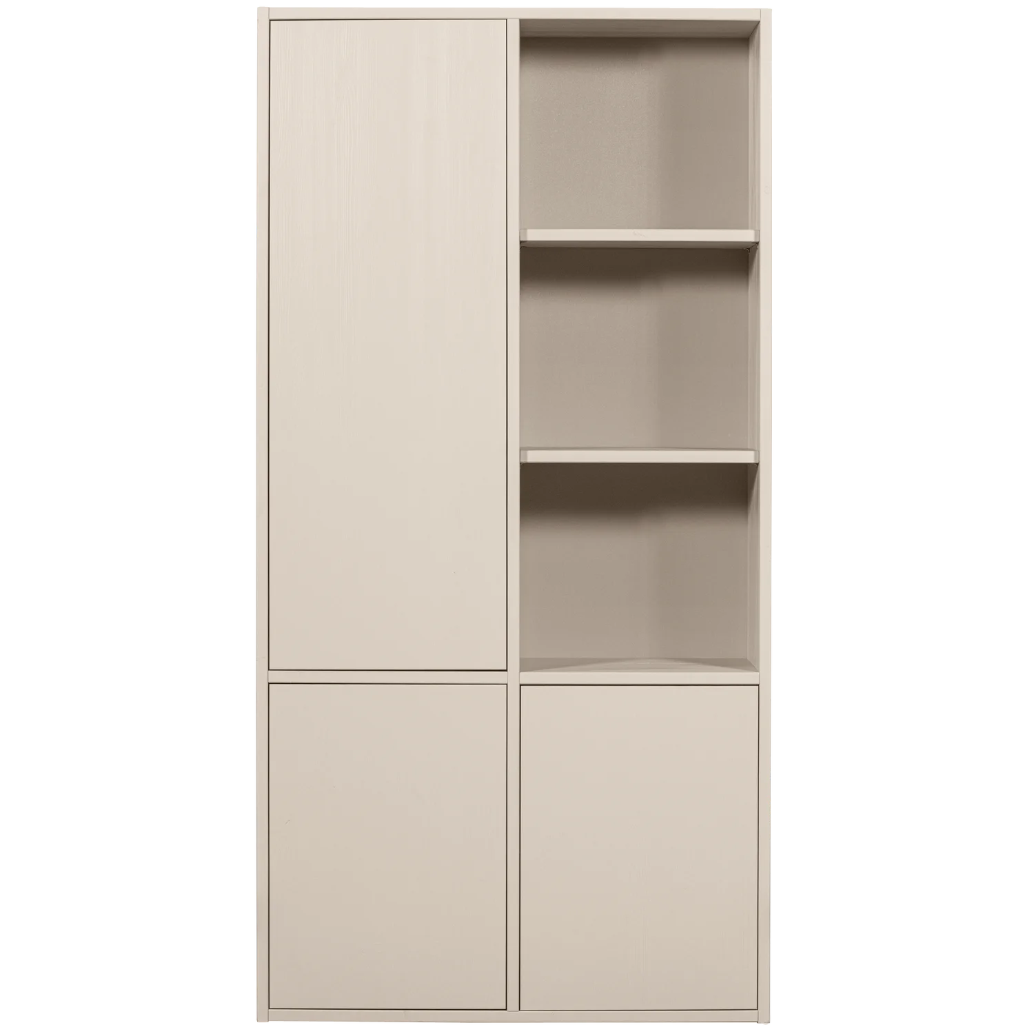 MEREL cream cabinet shelf