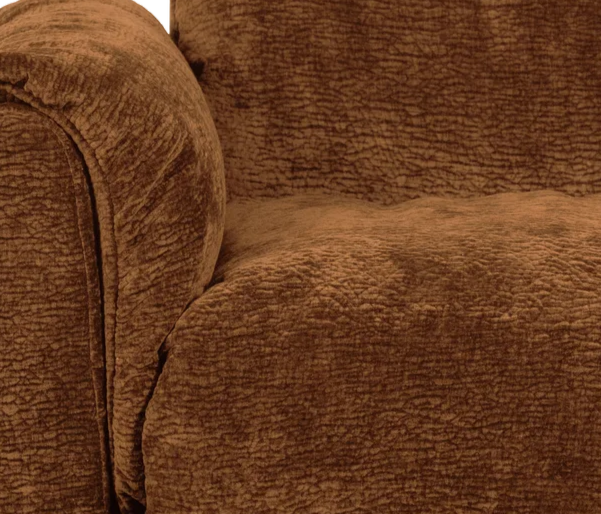 BAGGY 3D Modular Sofa - Left Element in Brown