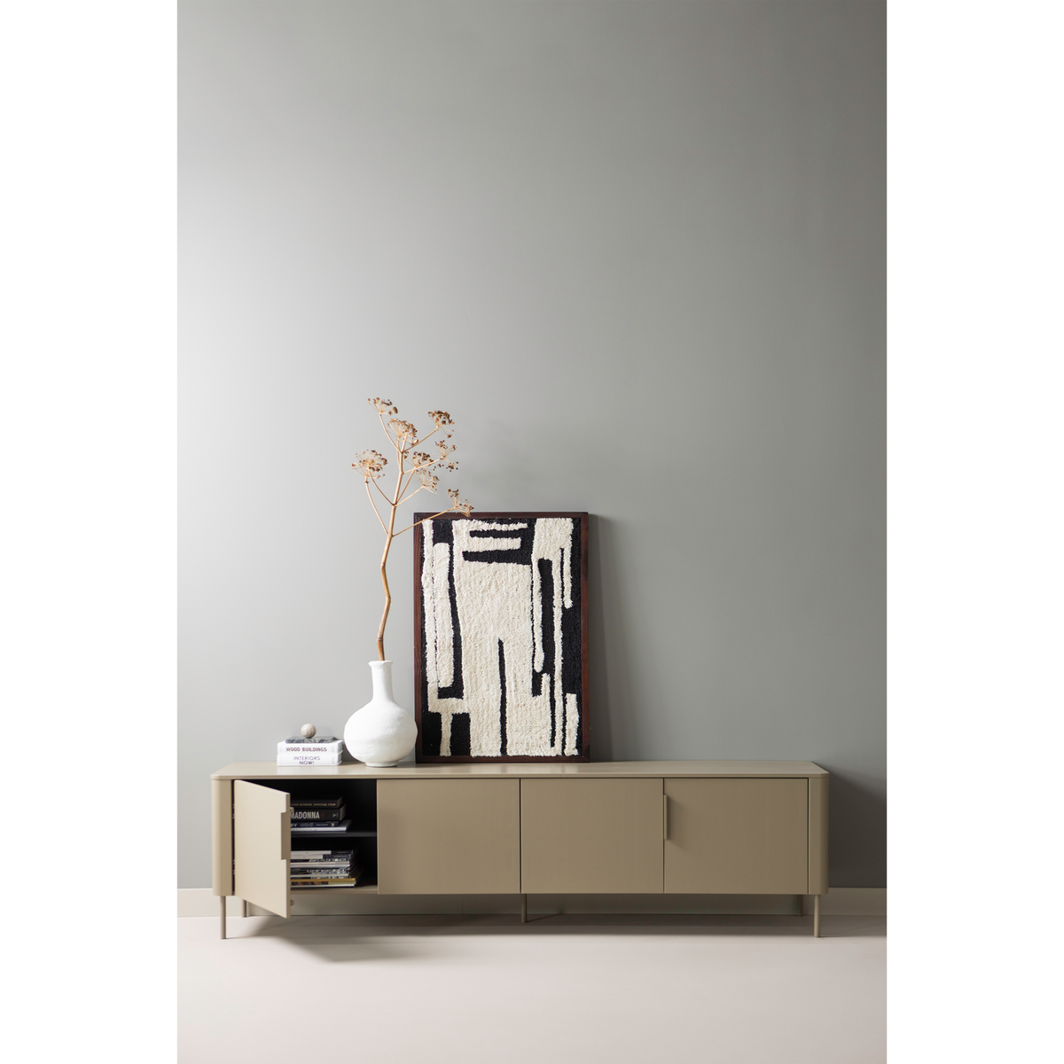 Dekoracja ścienna ANKA czarno-biały – ujęcie 3