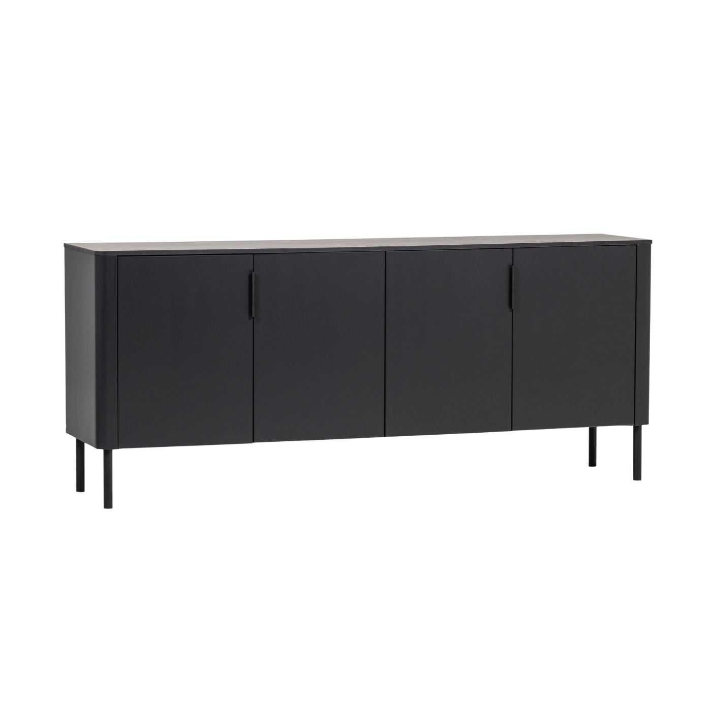 GUNNAR Chest of Drawers Black