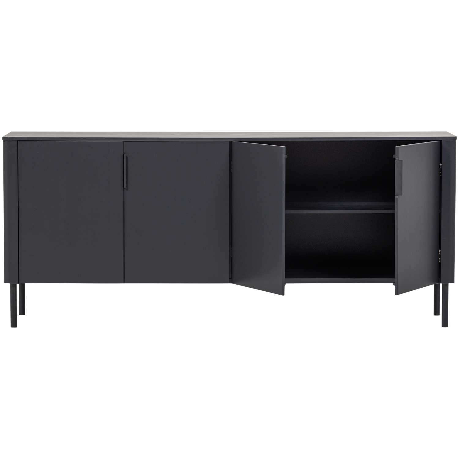 GUNNAR Chest of Drawers Black