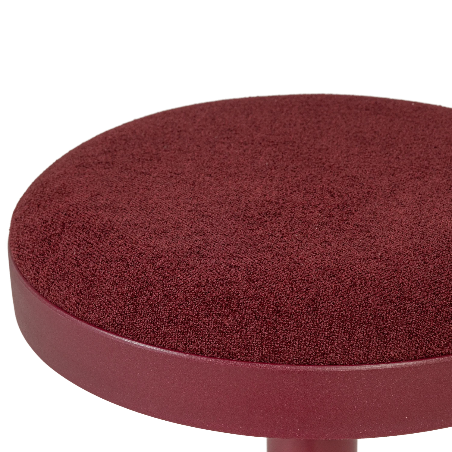 Verstellbarer Hocker MEVO weinrot