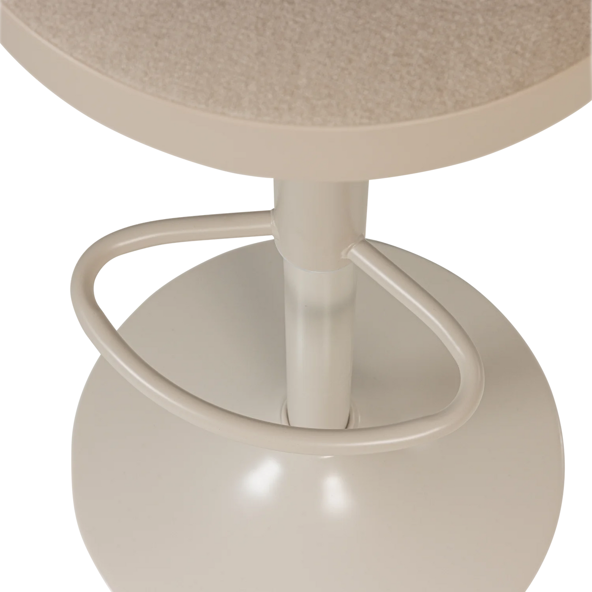Verstellbarer Hocker MEVO sandfarben