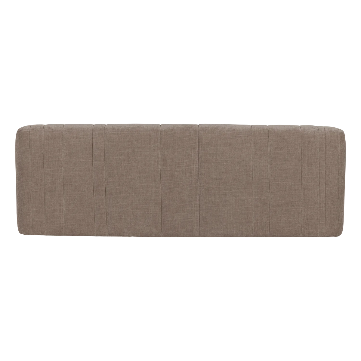 Zweisitzer-Sofa OMAIRE taupe Chenille