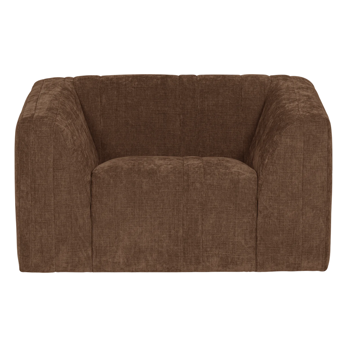 Sessel OMAIRE brauner Chenille