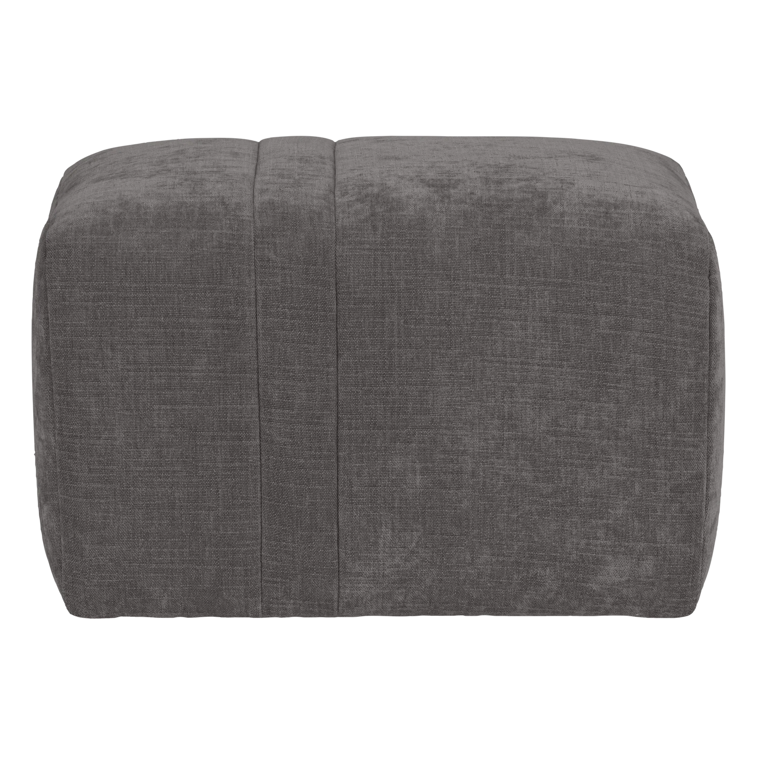 Puff OMAIRE grauer Chenille