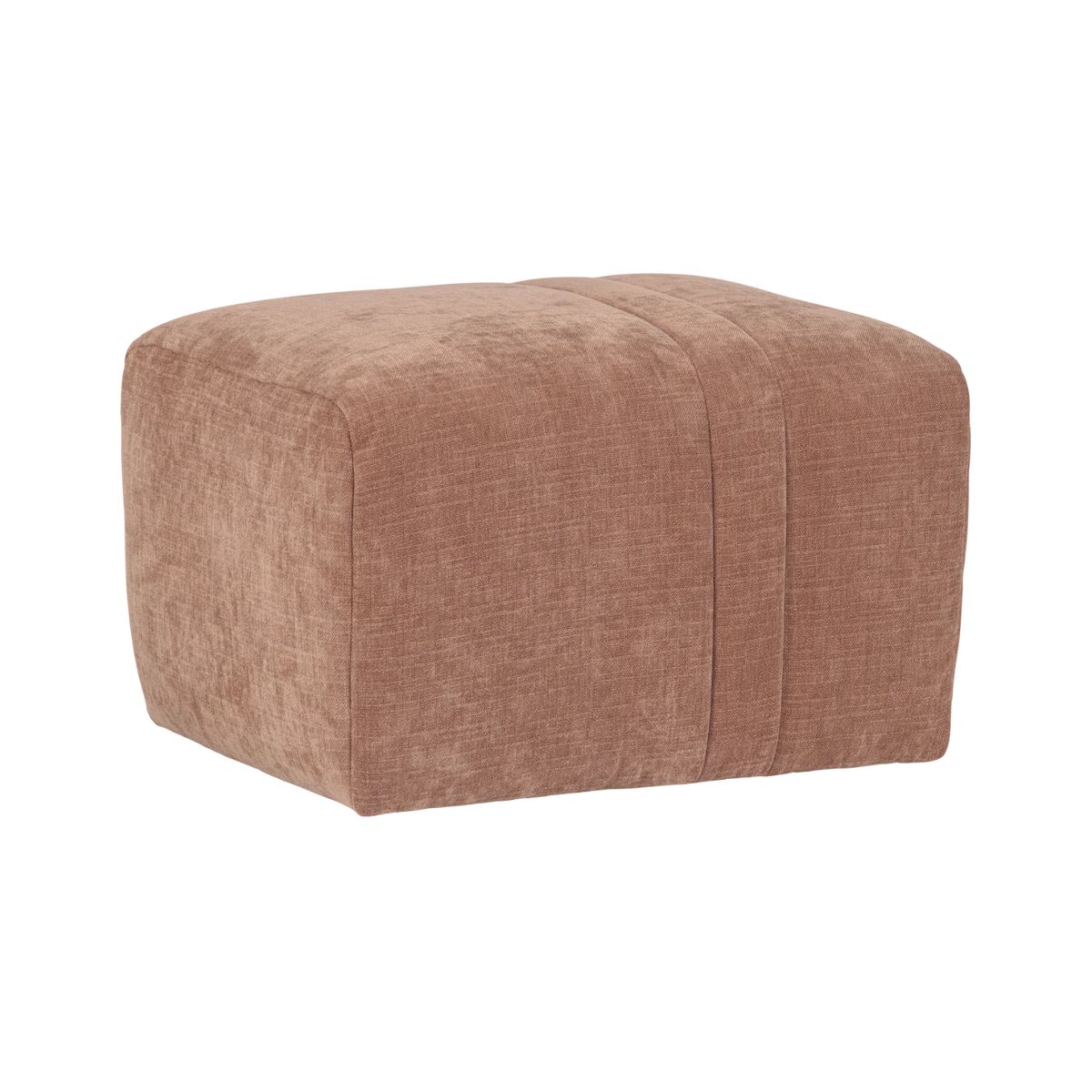 Hocker OMAIRE rosa Chenille