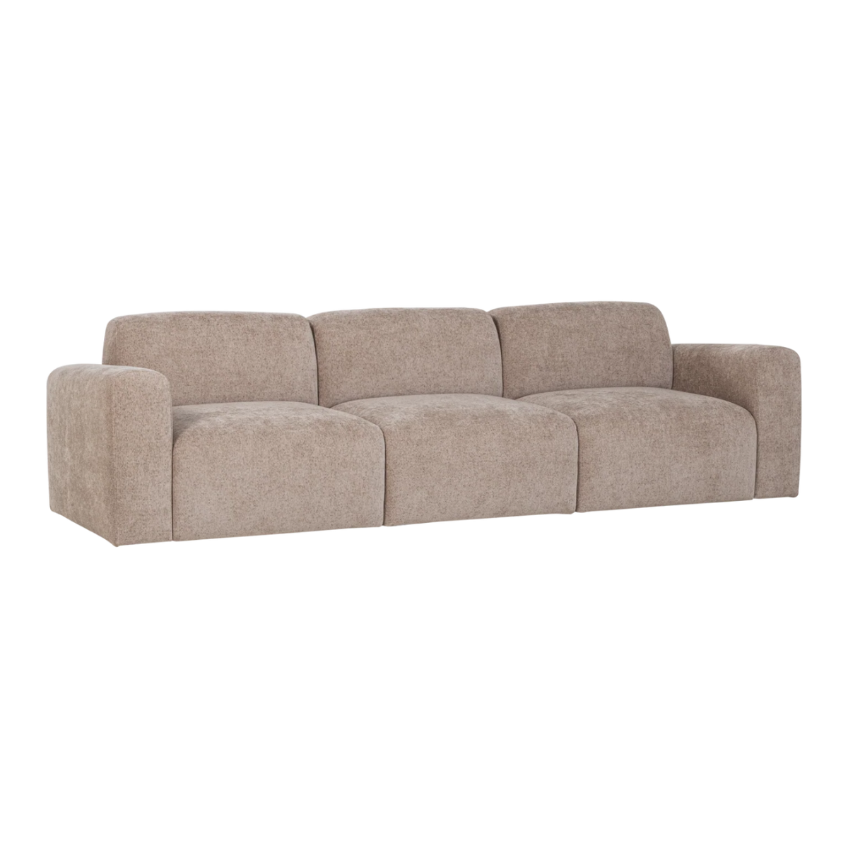 Sofa 3-Sitzer UMINA beige Chenille