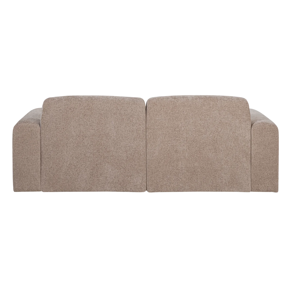 Zweisitzer-Sofa UMINA beiges Chenille