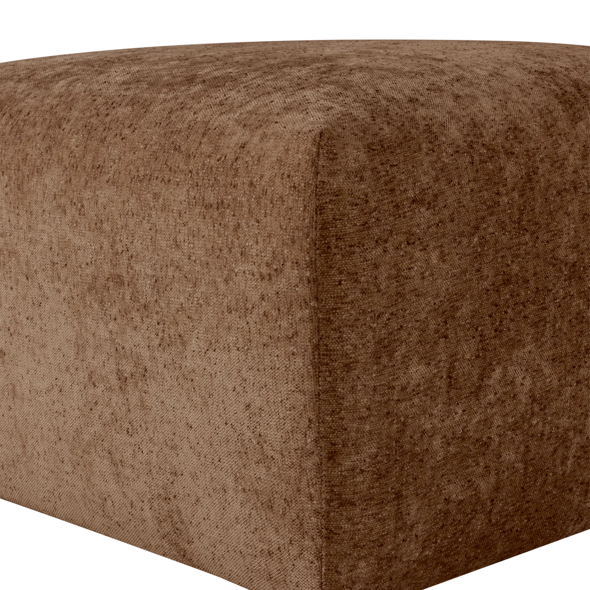 Puf UMINA braunes Chenille