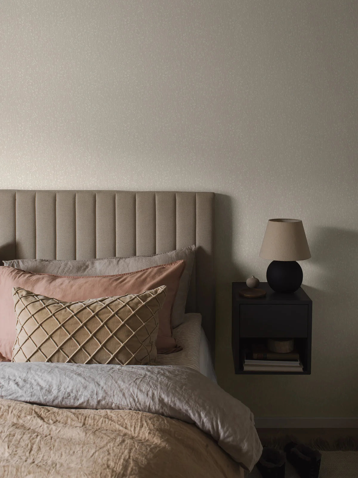 Vlies-Tapete mit pflanzlichem Muster ELIAS beige