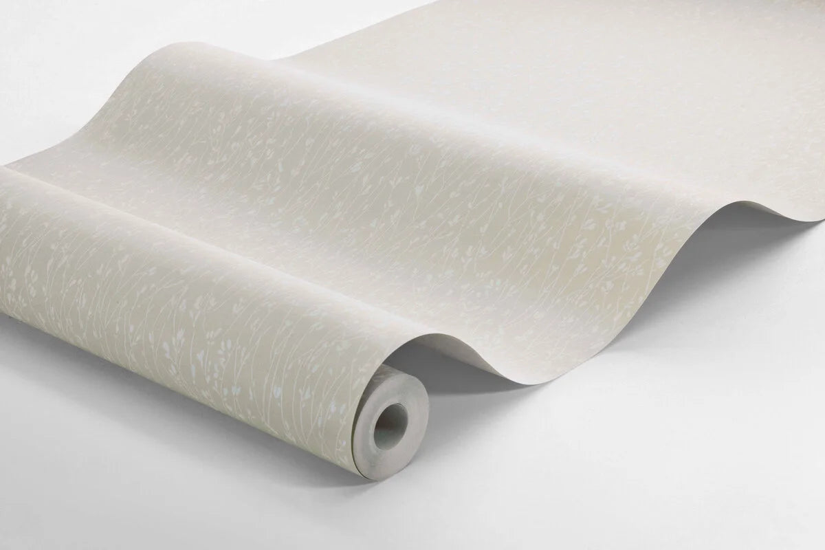 Vlies-Tapete mit pflanzlichem Muster ELIAS beige