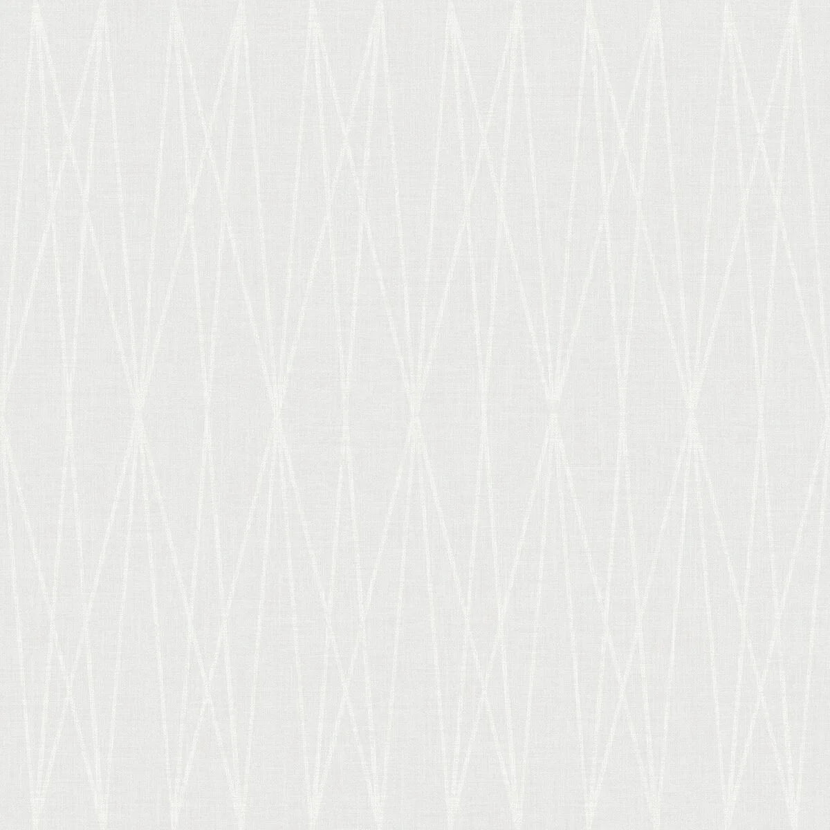 Paper non-woven wallpaper with geometric pattern ANGELA broken white
