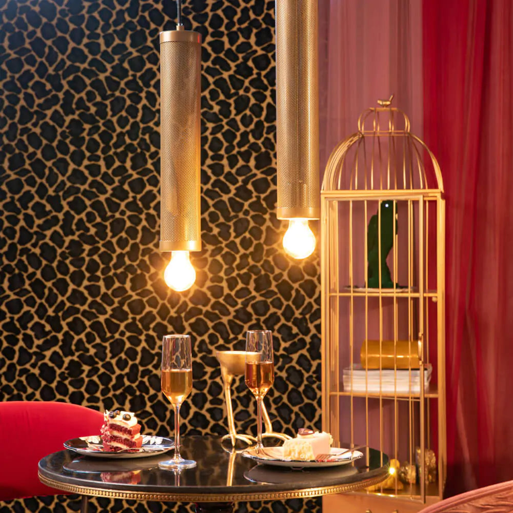 SWEET MESH pendant lamp gold