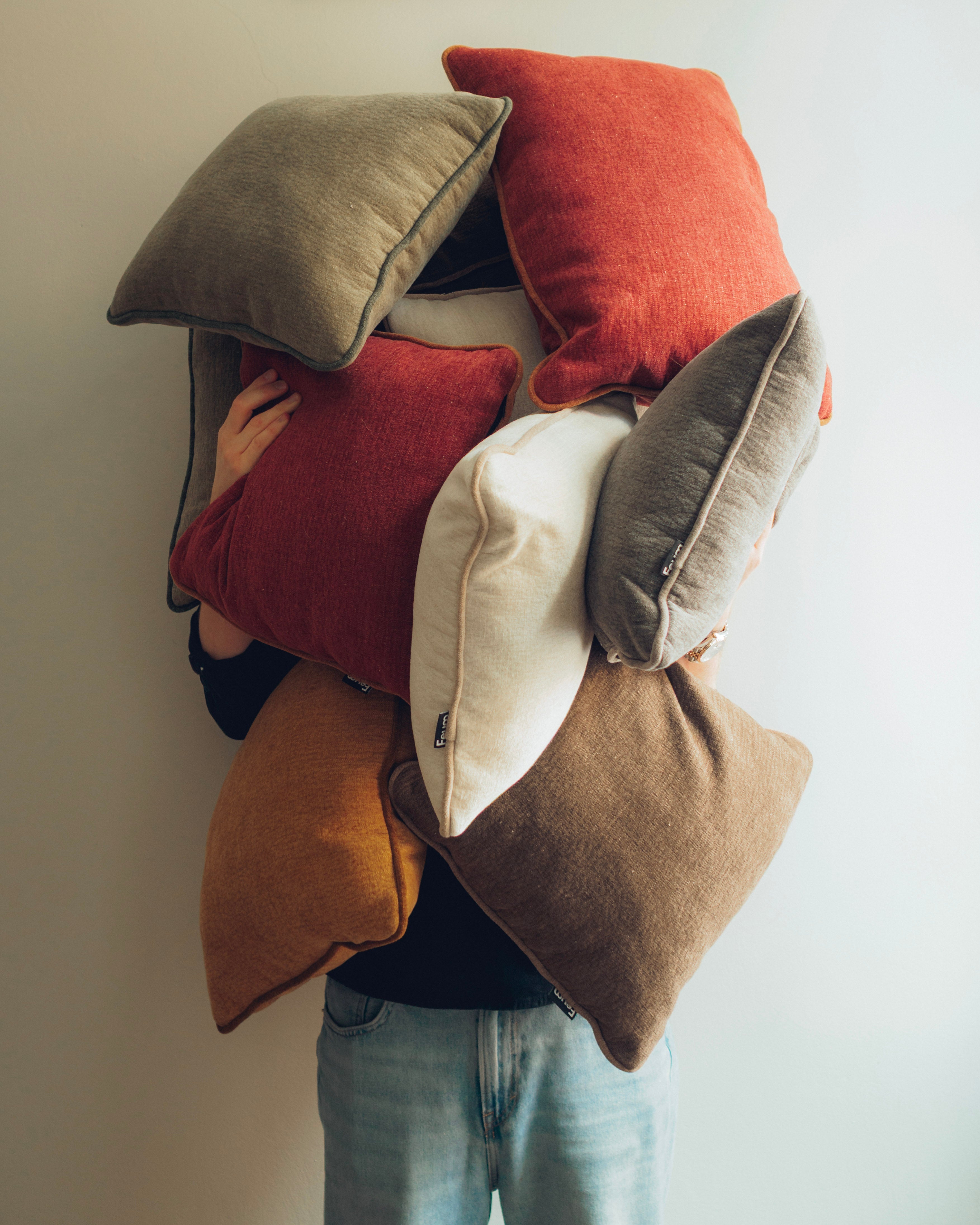 MIU Cushion in Crimson Red