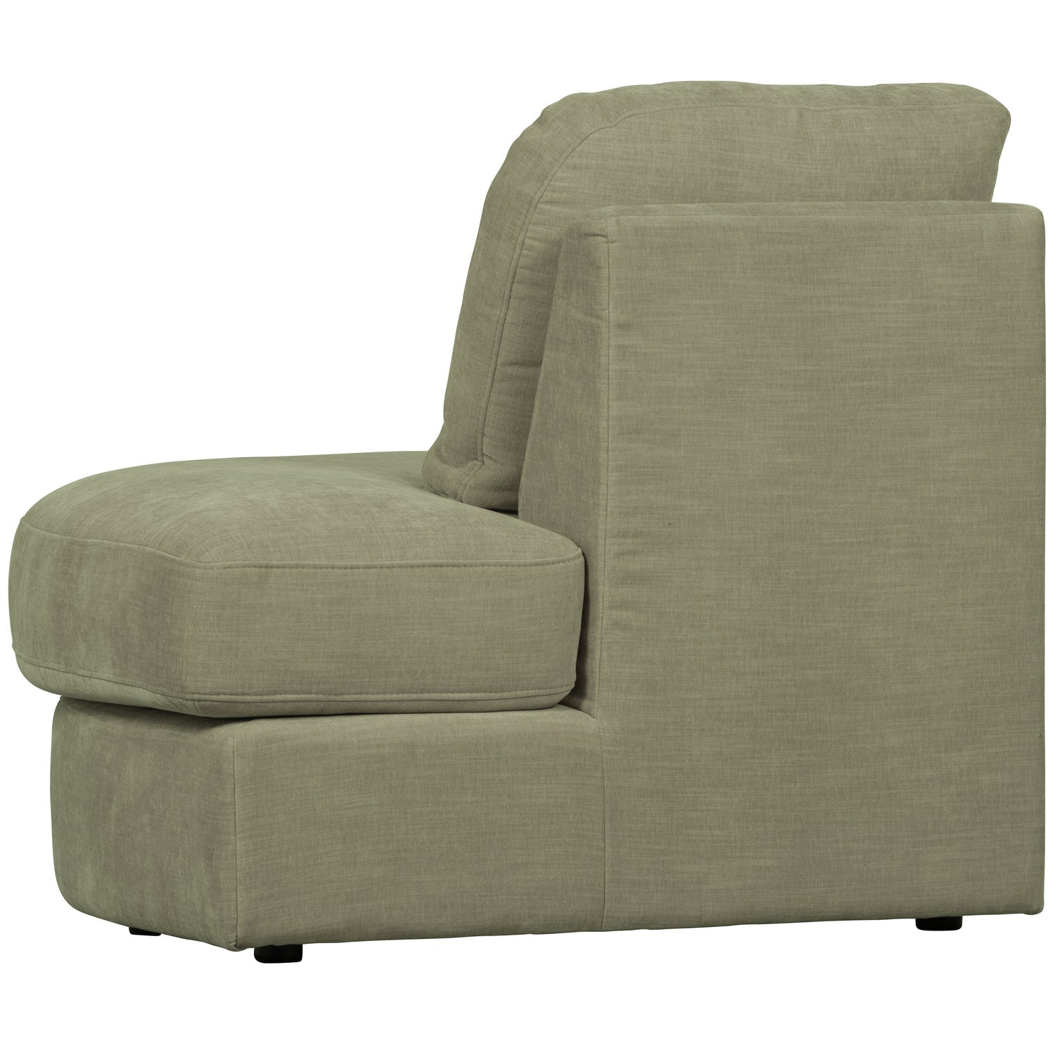 Sofa FAMILY - offenes Modul rechts grün