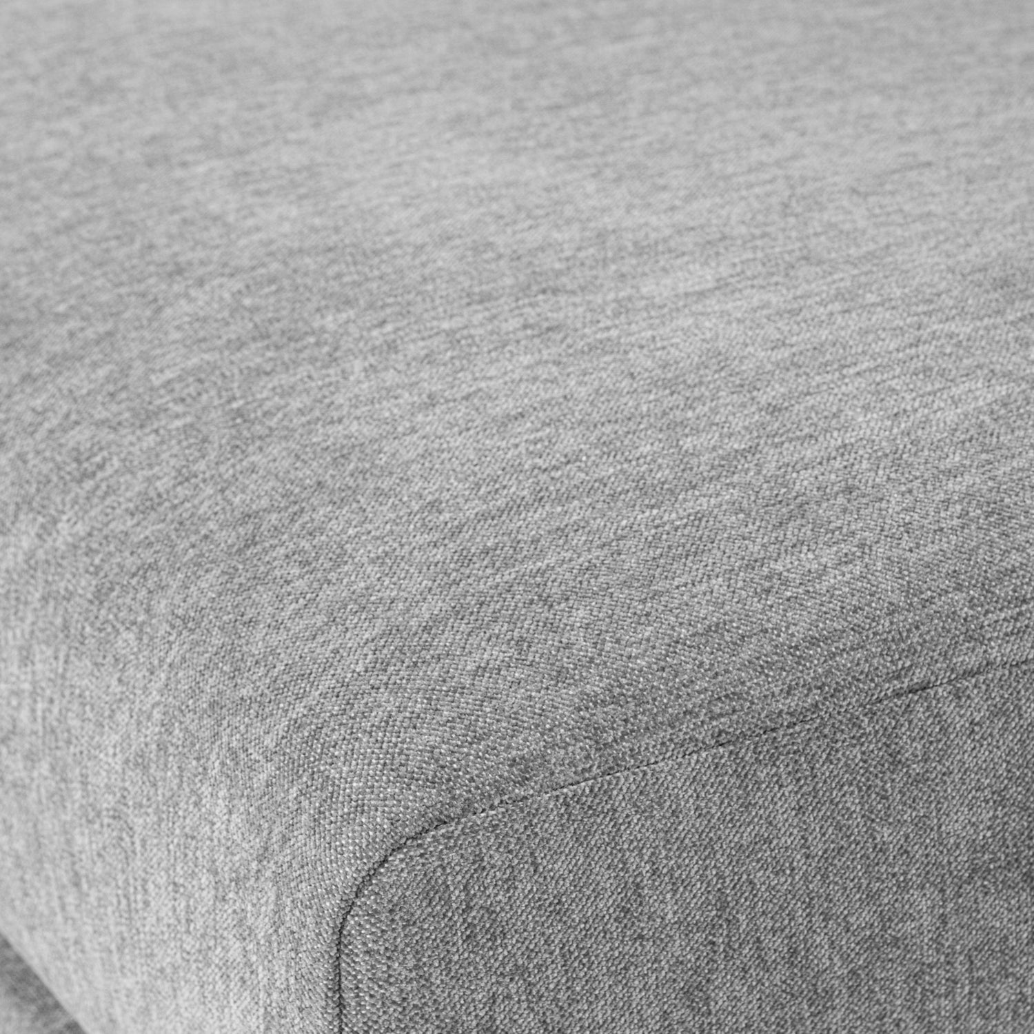 Sofa COUPLE - Eckmodul hellgrau