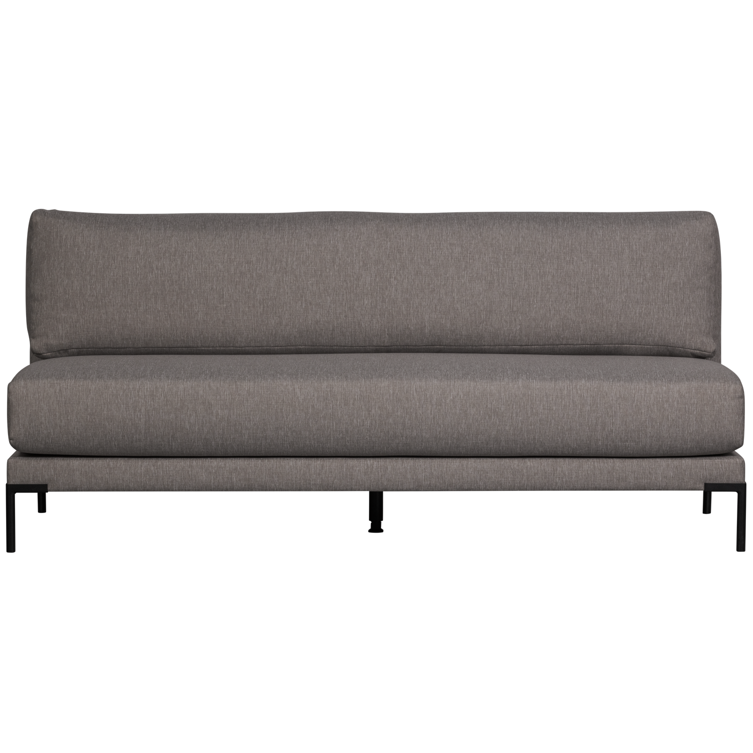 Sofa COUPLE ESSBANK - mittleres Modul grau