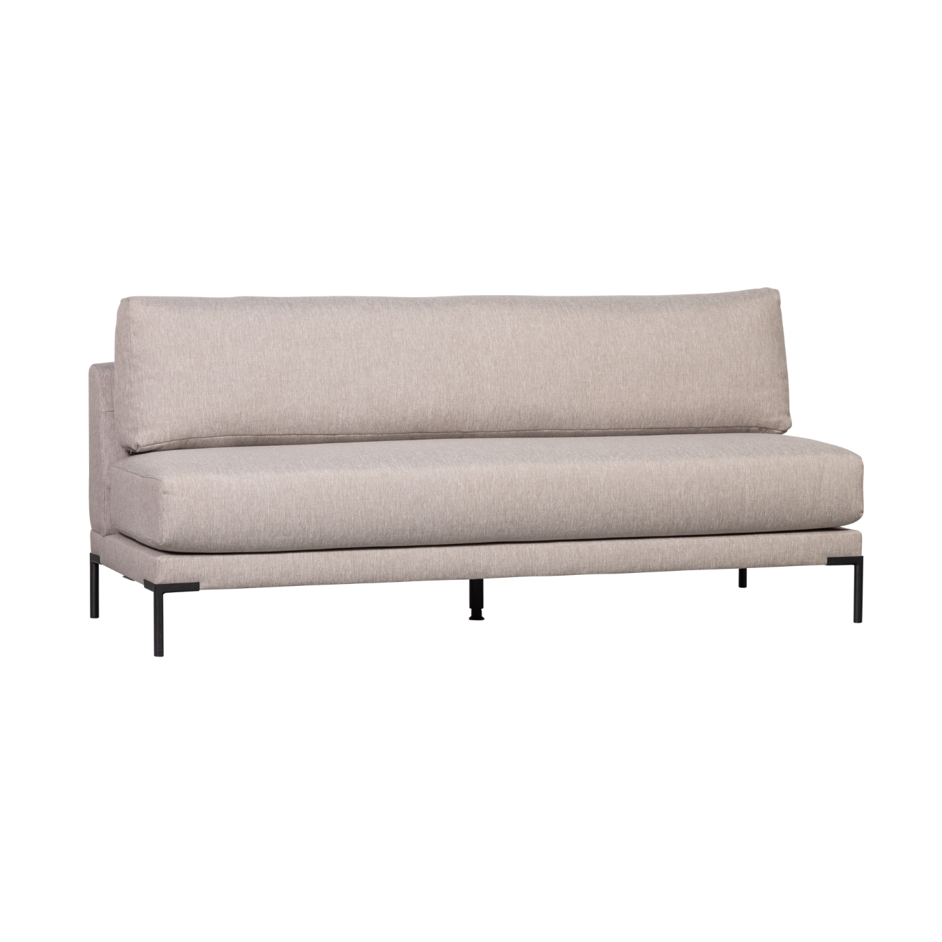 Sofa COUPLE ESSBANK - mittleres Modul beige