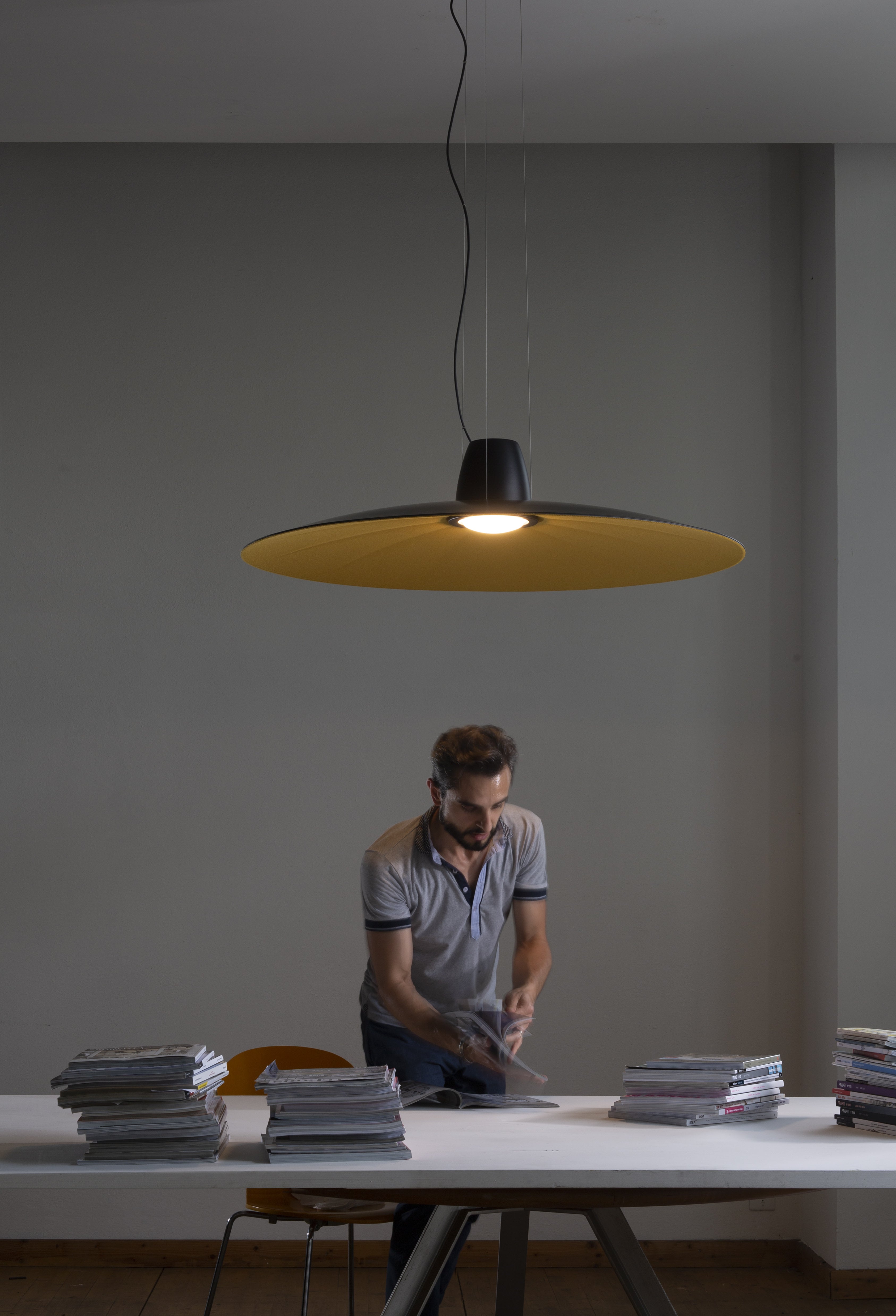 Lampa wisząca LENT zielony