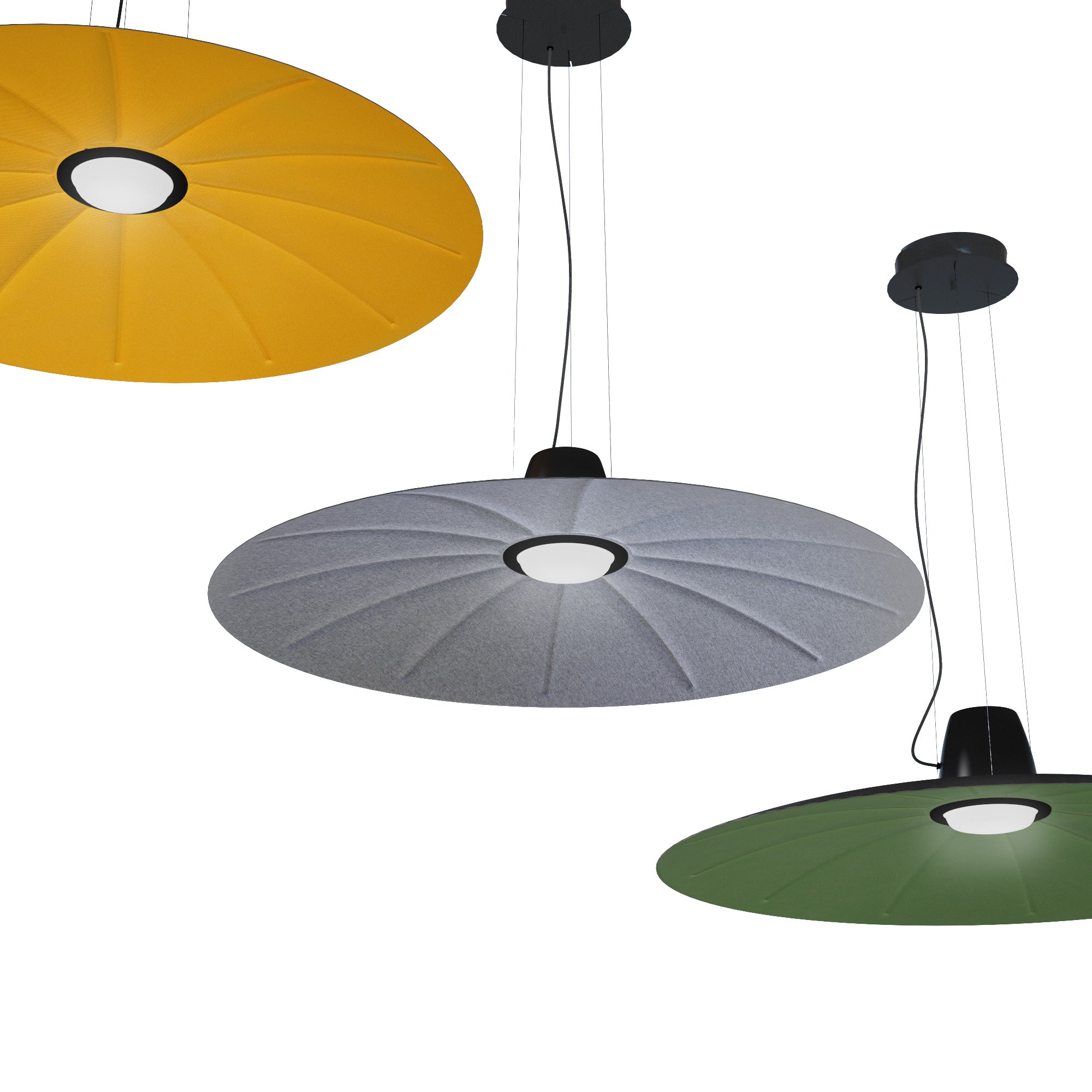Lampa wisząca LENT zielony