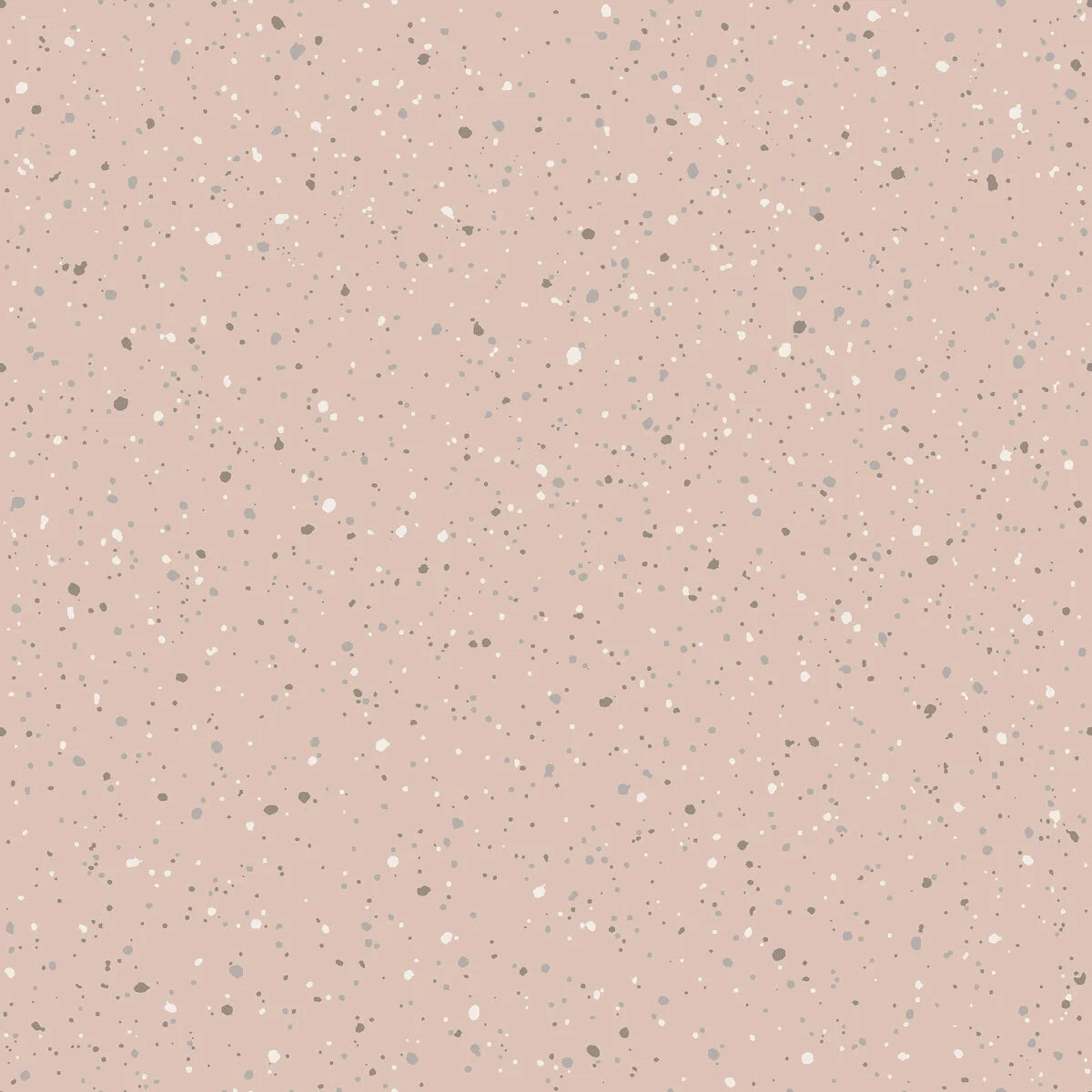 Non-woven paper wallpaper with dots JOHAN pink