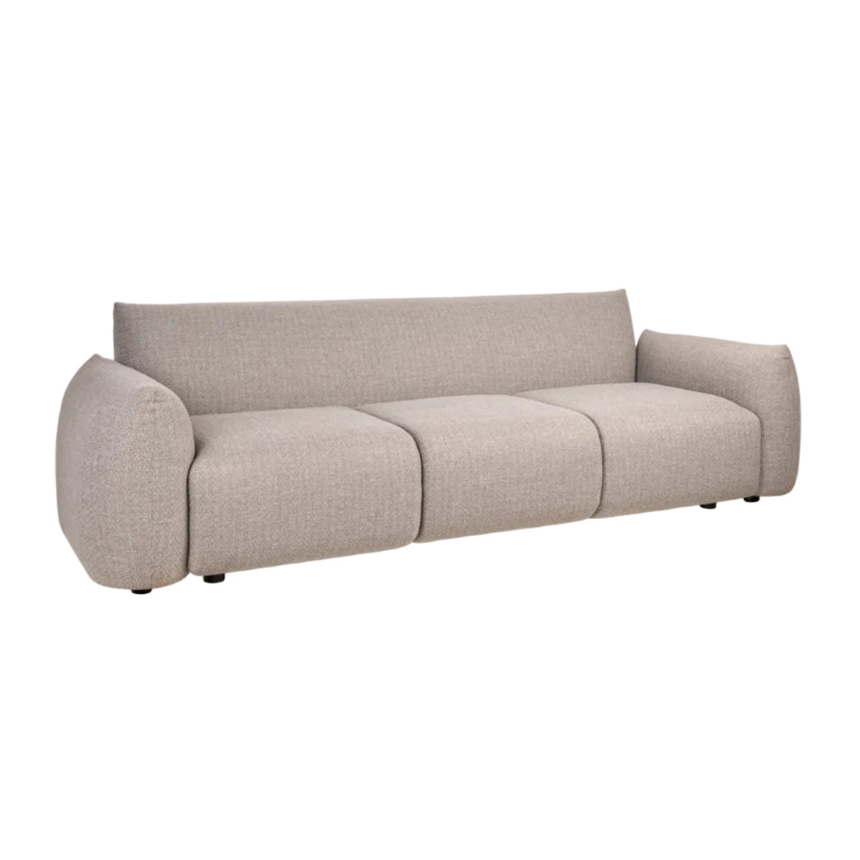 4-Person Outdoor Sofa DAWSON Gray-Beige