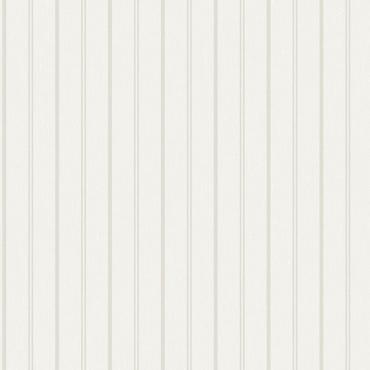 Tapete mit Streifen WOODLAND STRIPE weiß mit grau