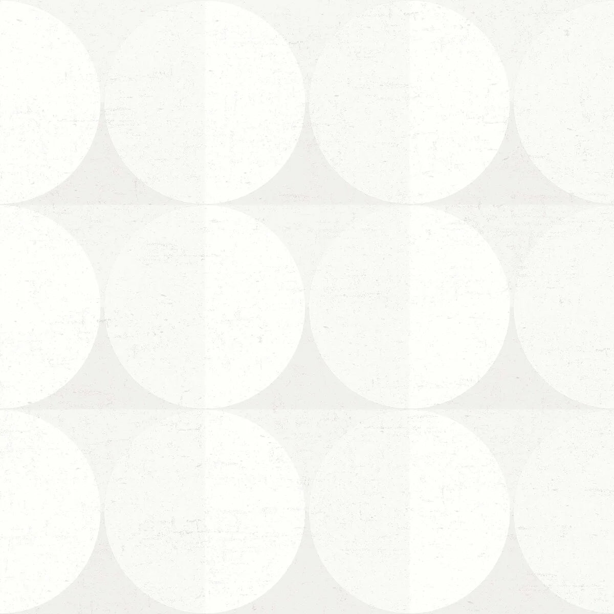 Vlies-Tapete mit geometrischem Muster SAHARA MOON in gebrochenem Weiß