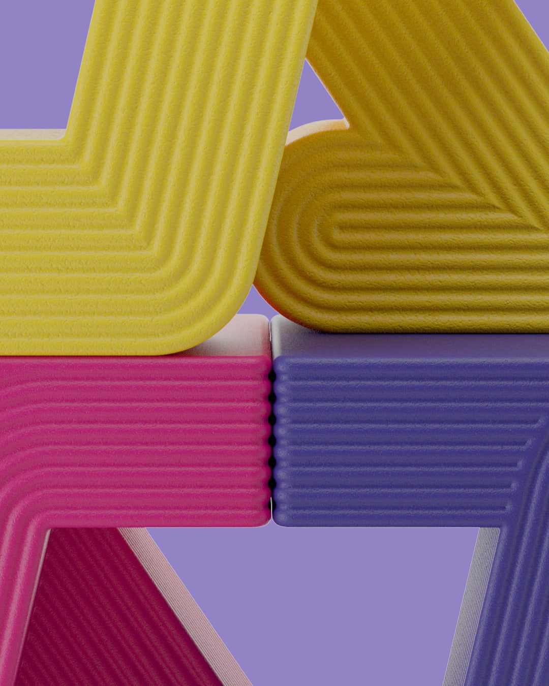 Beistelltisch für den Garten WALKING blau