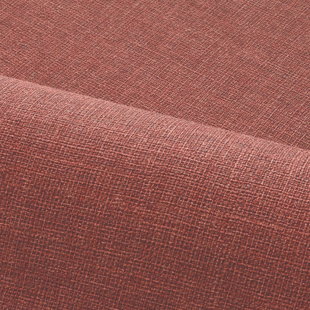Structural wallpaper imitating canvas LIENZO - BOIS DE ROSE burgundy