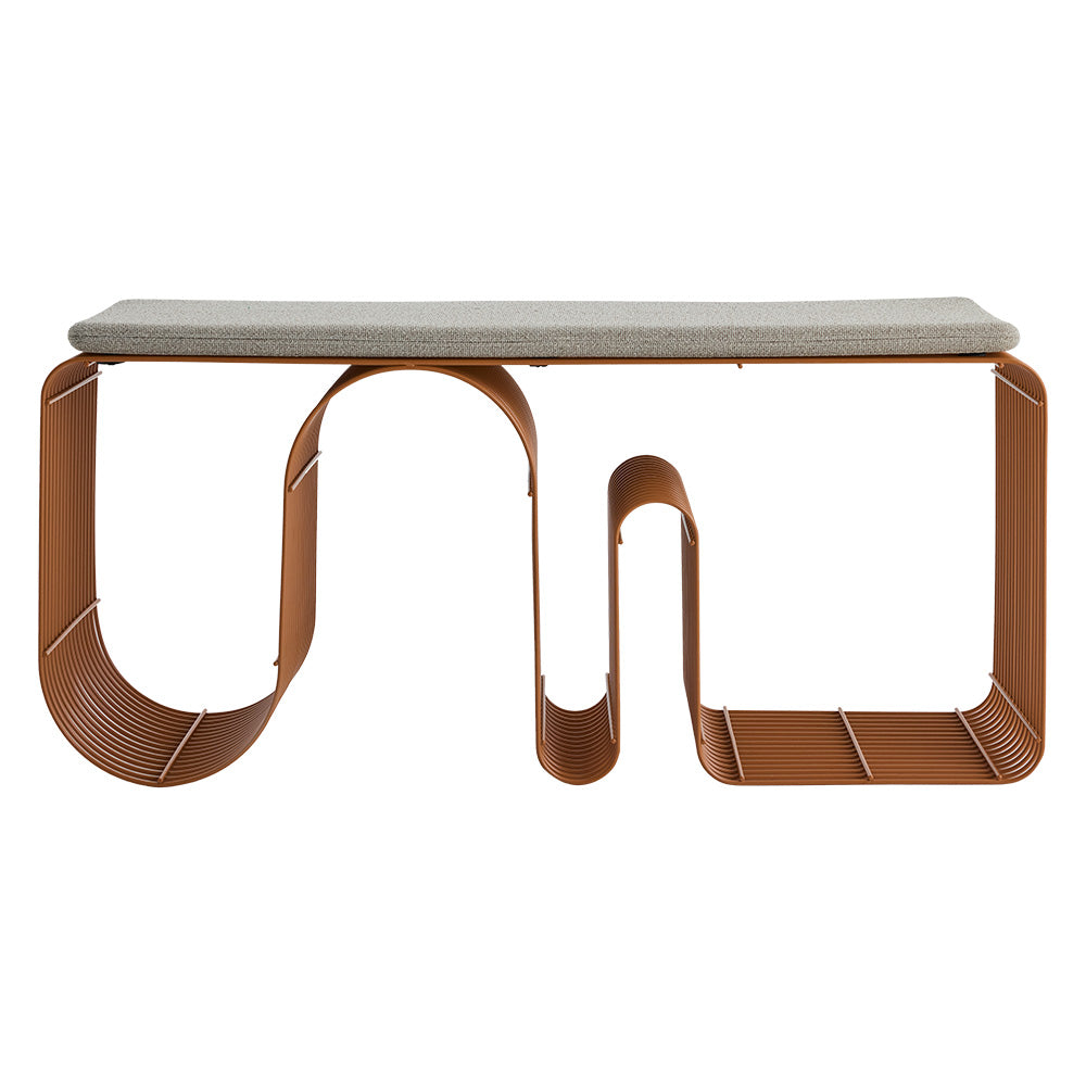 Bank CURVA braun