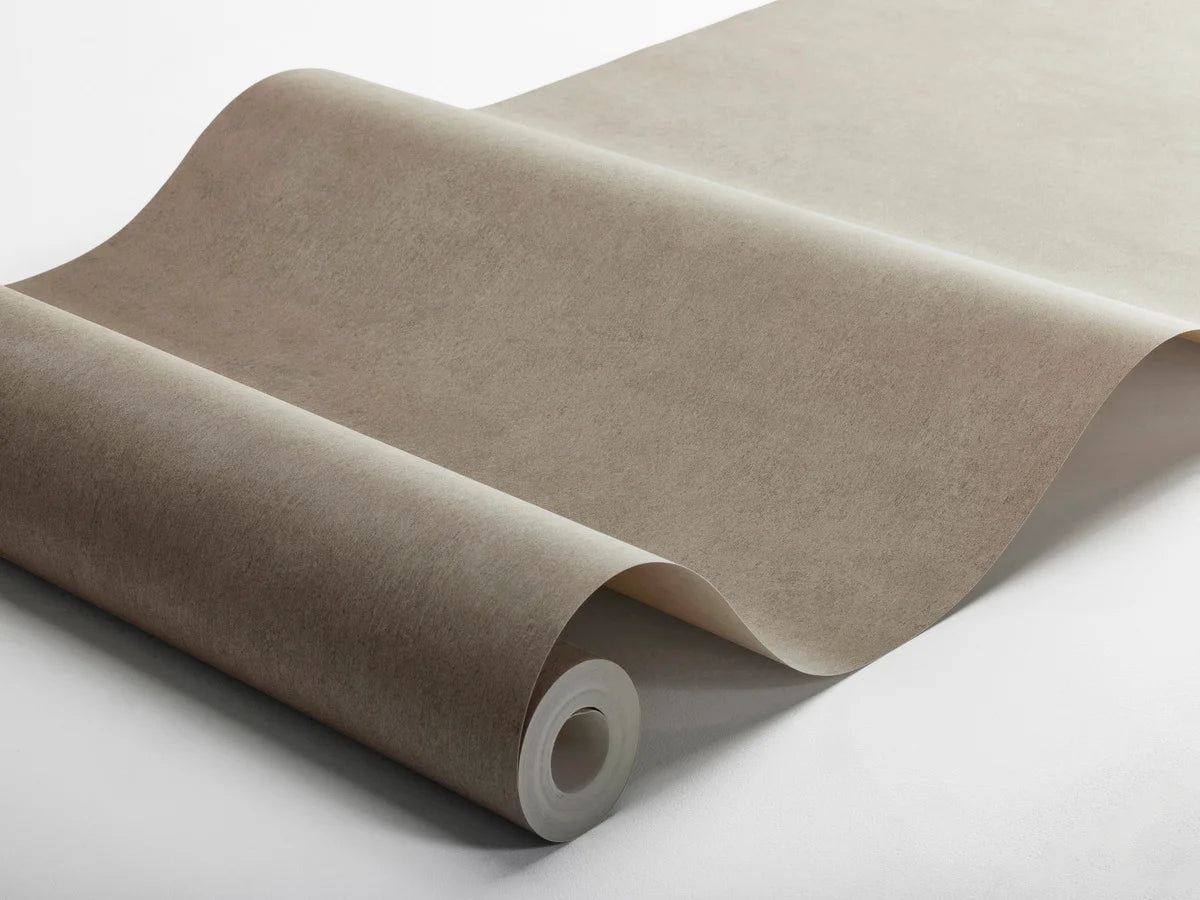 Tapete, die Leinwand imitiert SHADES - BRONZITE braun