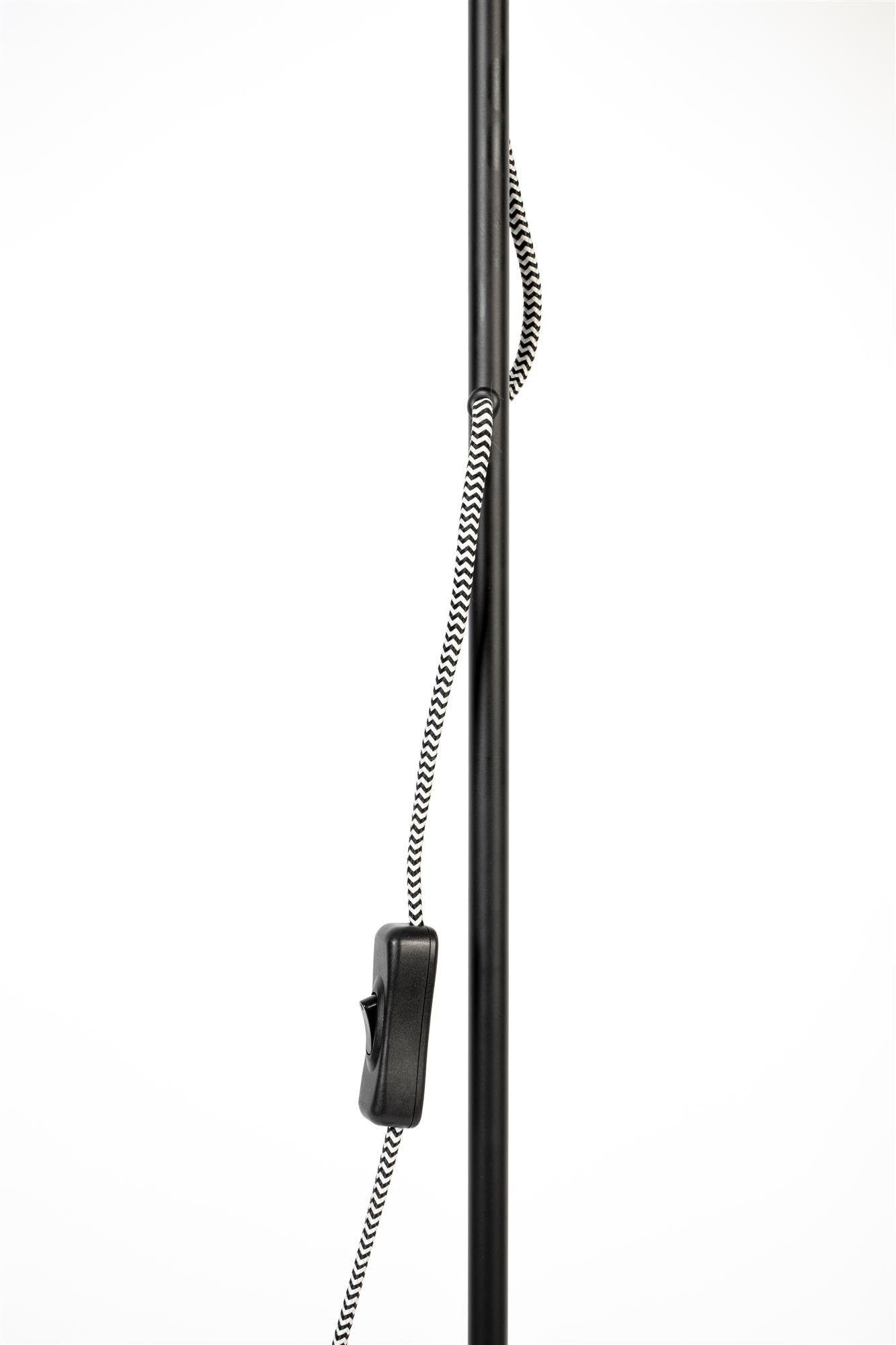 Stehlampe LANDON schwarz
