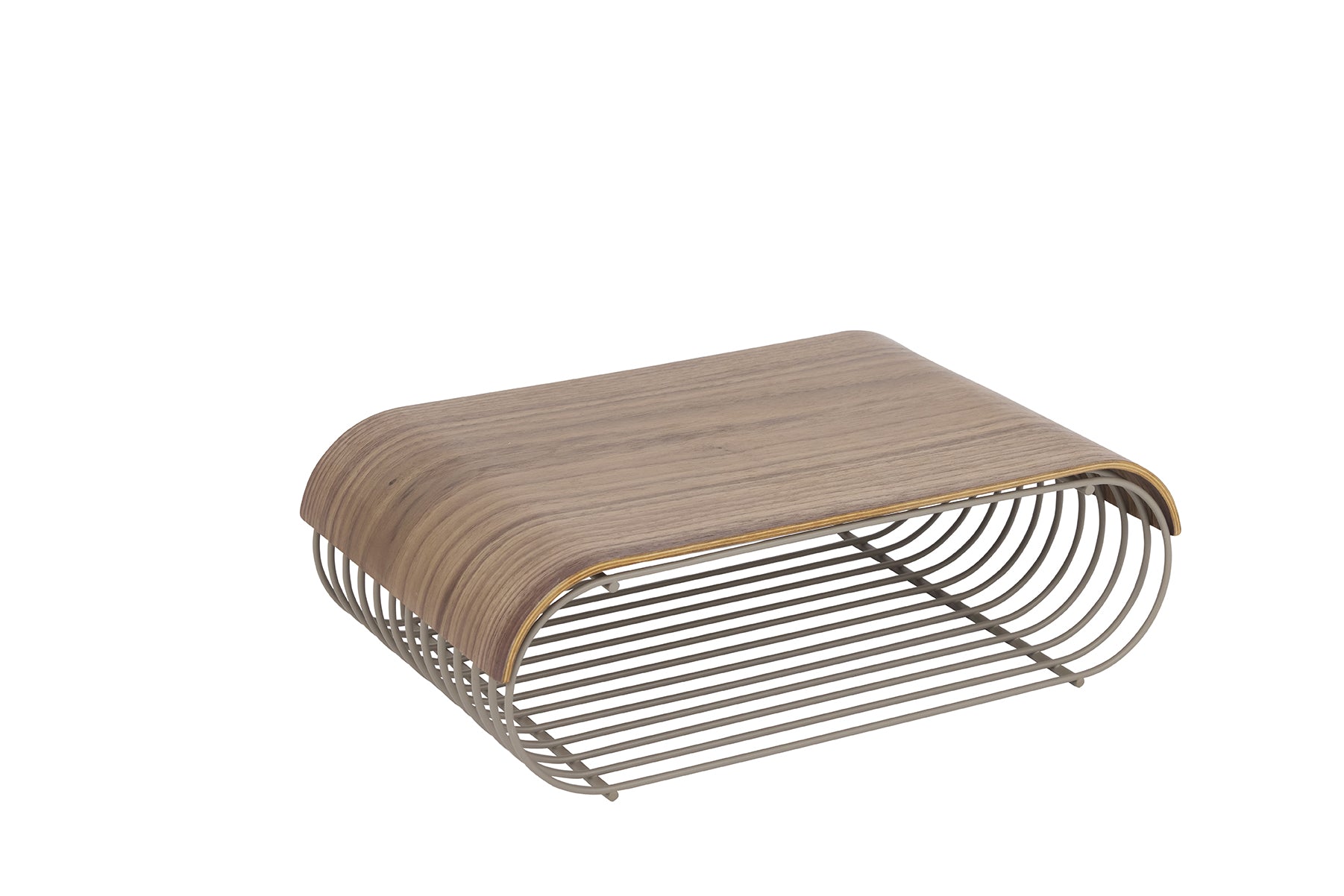 CURVA tray light oak wood