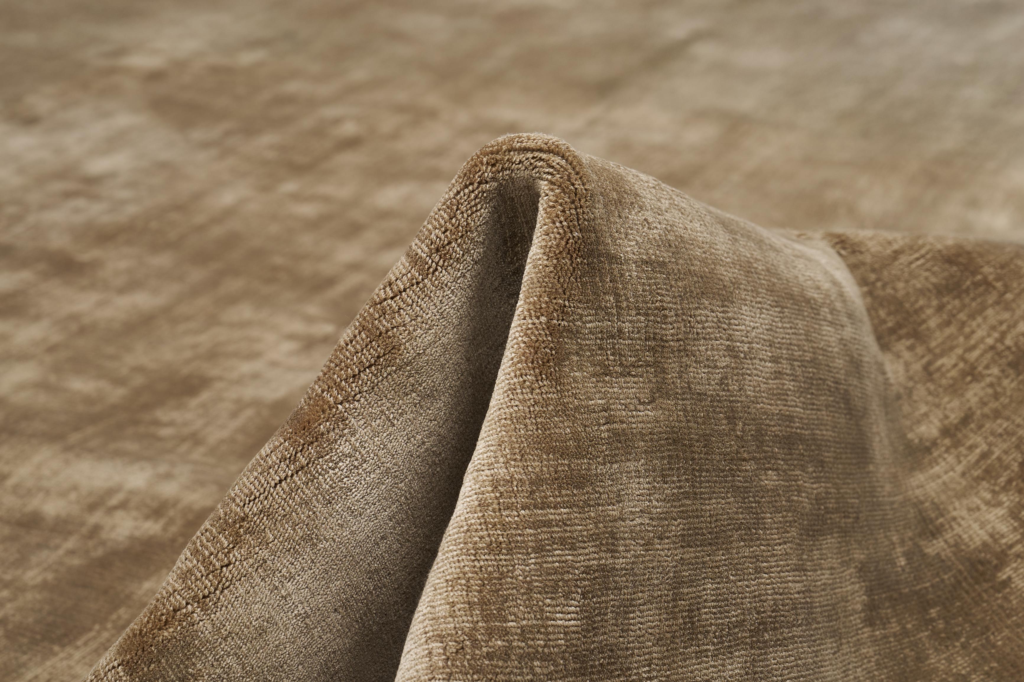 Runder Teppich DESERT taupe