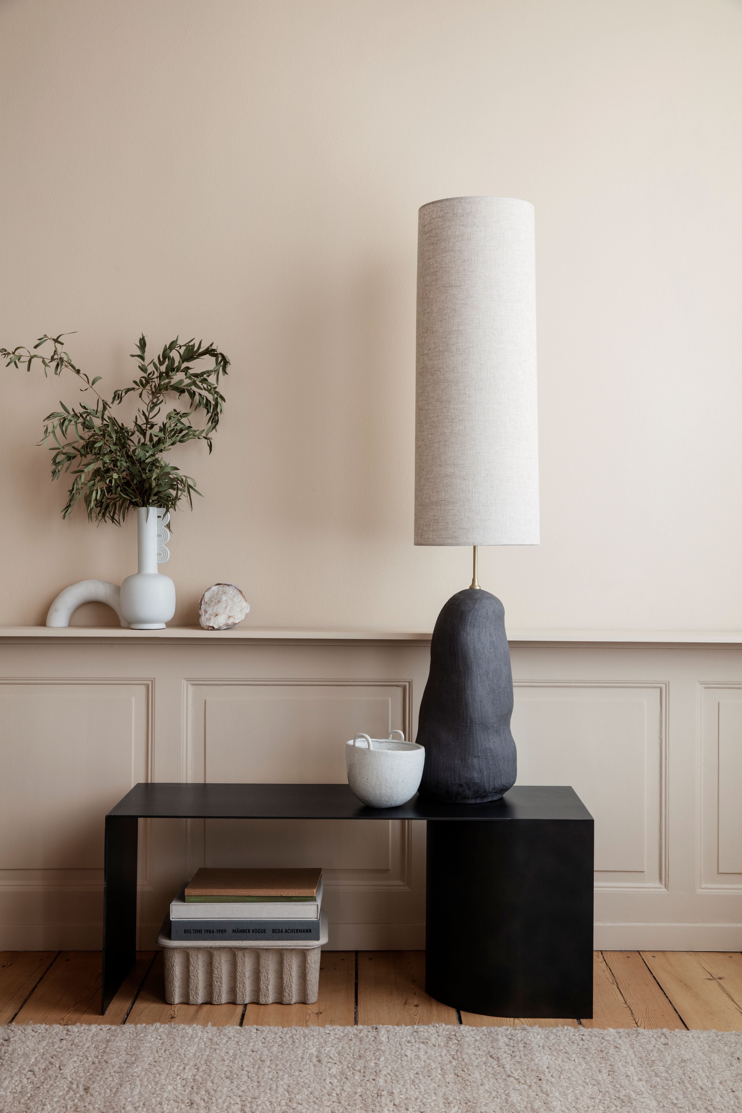HEBE dark gray floor lamp base