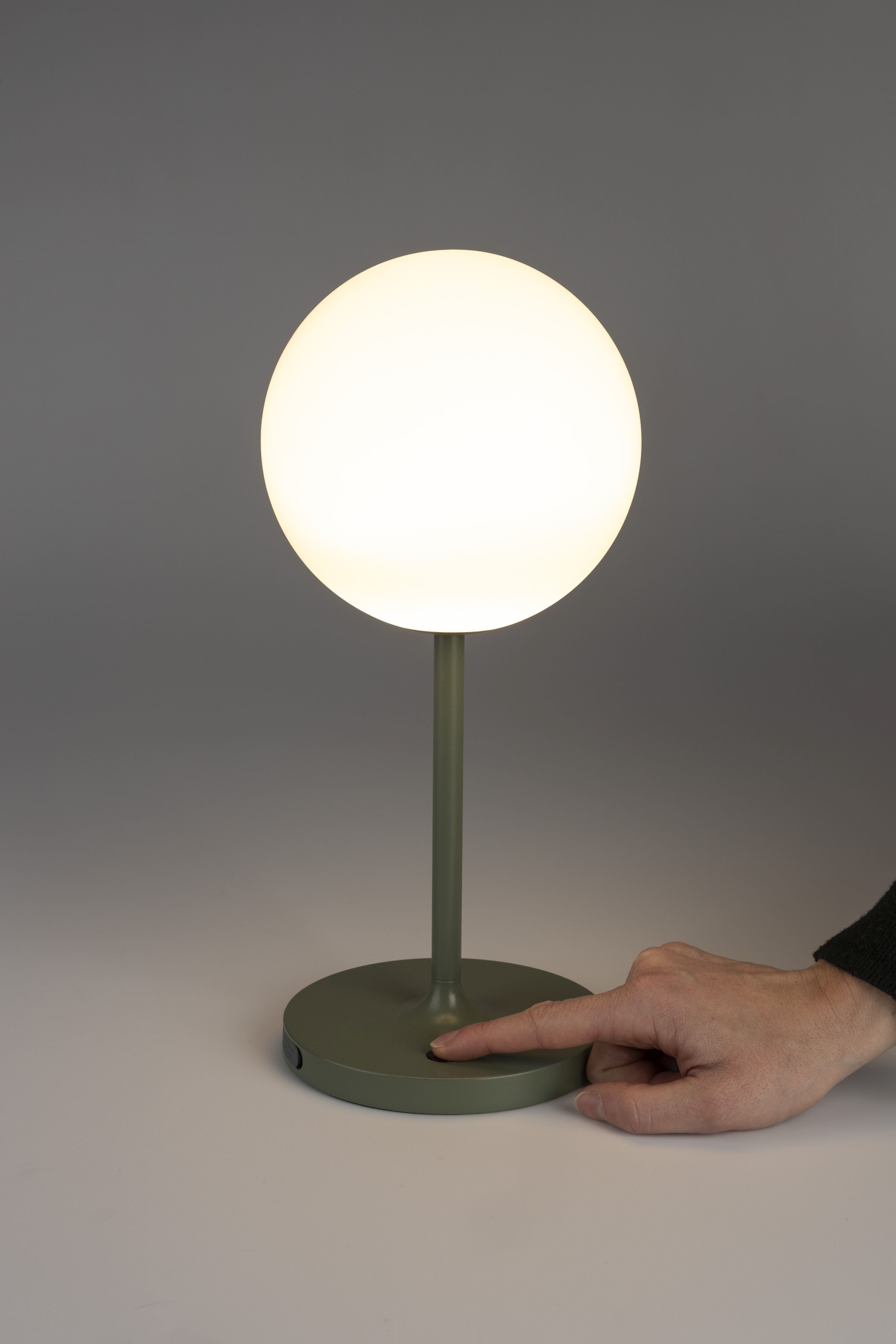 Table Lamp Hub Green White Label Living Eye on Design